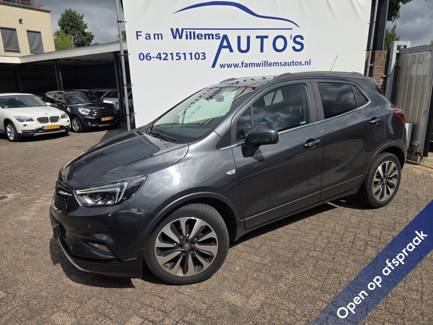 Opel Mokka X 1.4 Turbo Innovation Leer Automaat trekhaak 2017 - voorkant