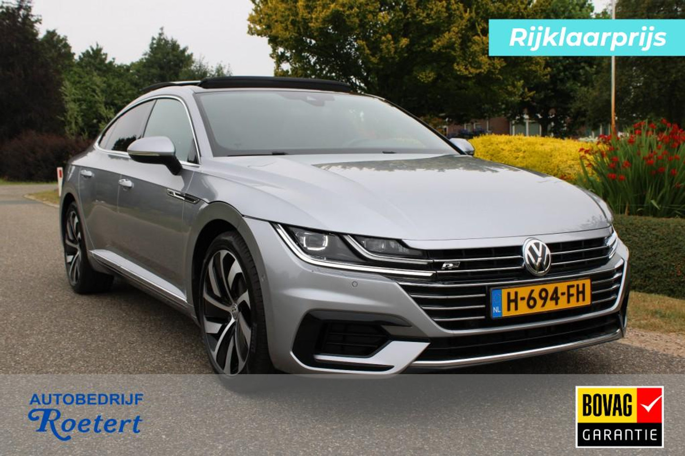Volkswagen Arteon 1.5TSI 150pk Elegance automaatECC/navi/cruise/stoelverw./PDC/camera 2019 - voorkant