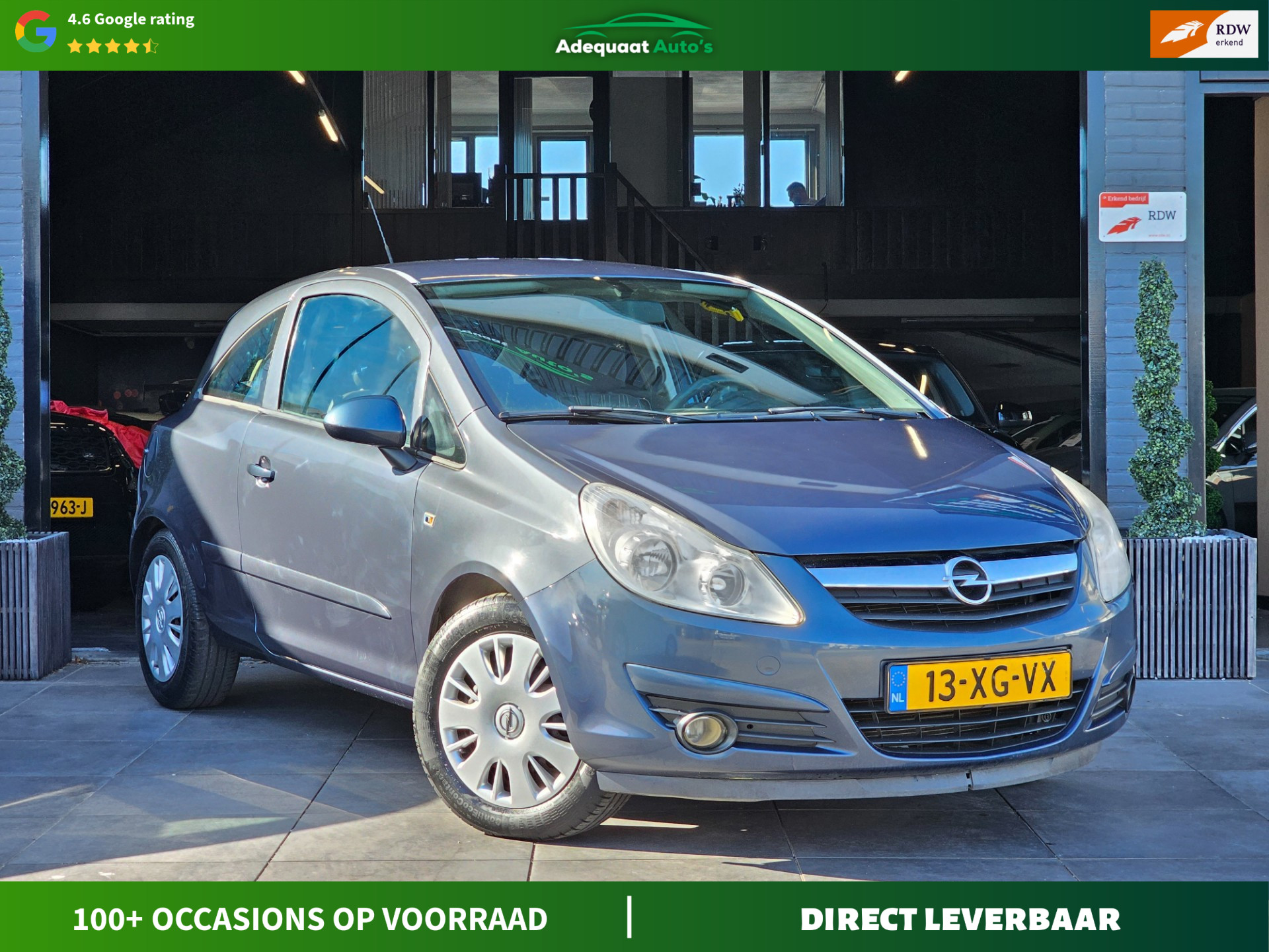 Opel Corsa 1.2-16VEnjoy|1e eig|NAP|APK|Airco|Trekhaak|Cruise 2007 - voorkant