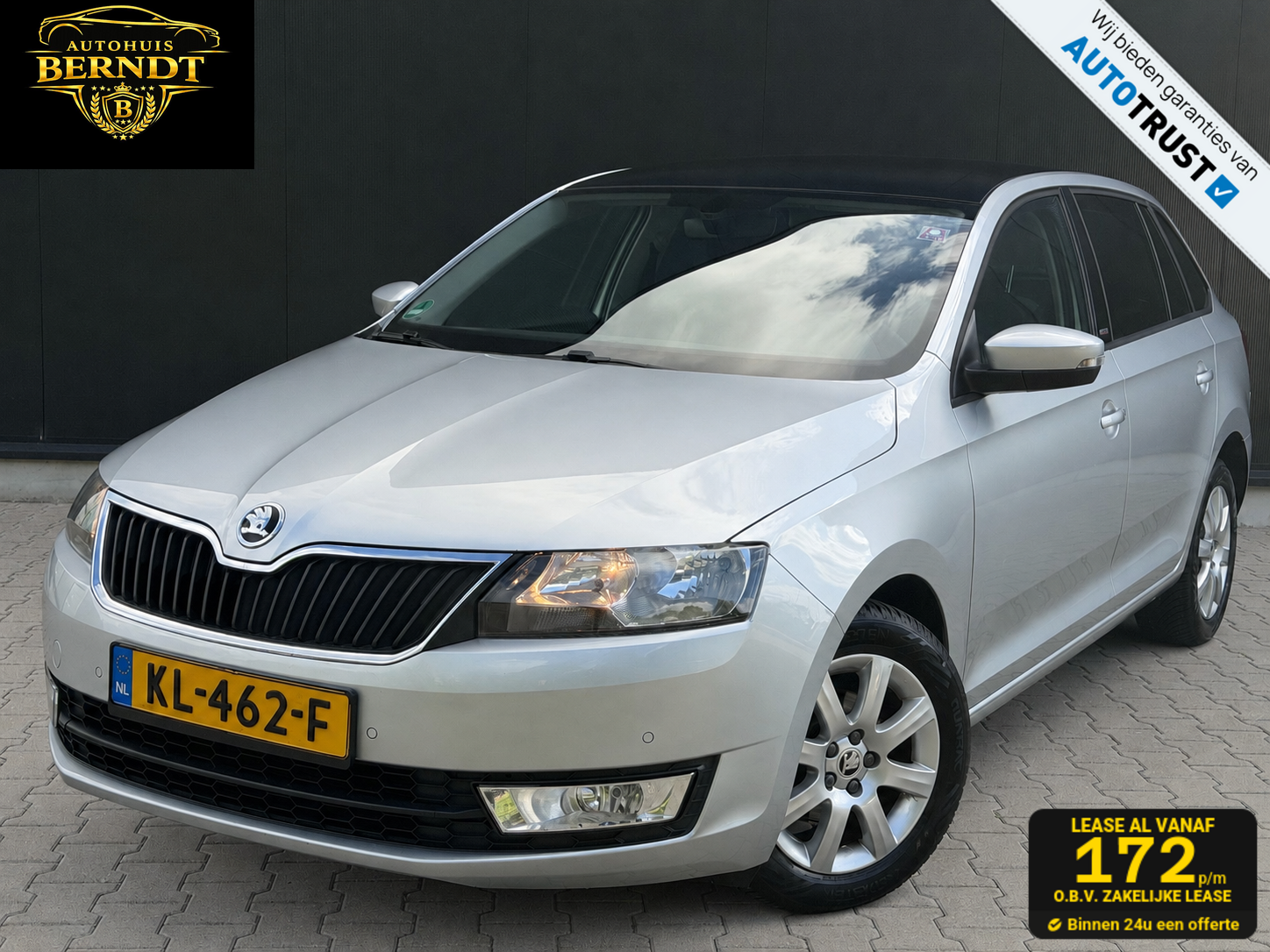 Skoda Rapid 1.2 TSI  JOY Automaat Stoelvwarming Trekhaak PDC 2016 - voorkant