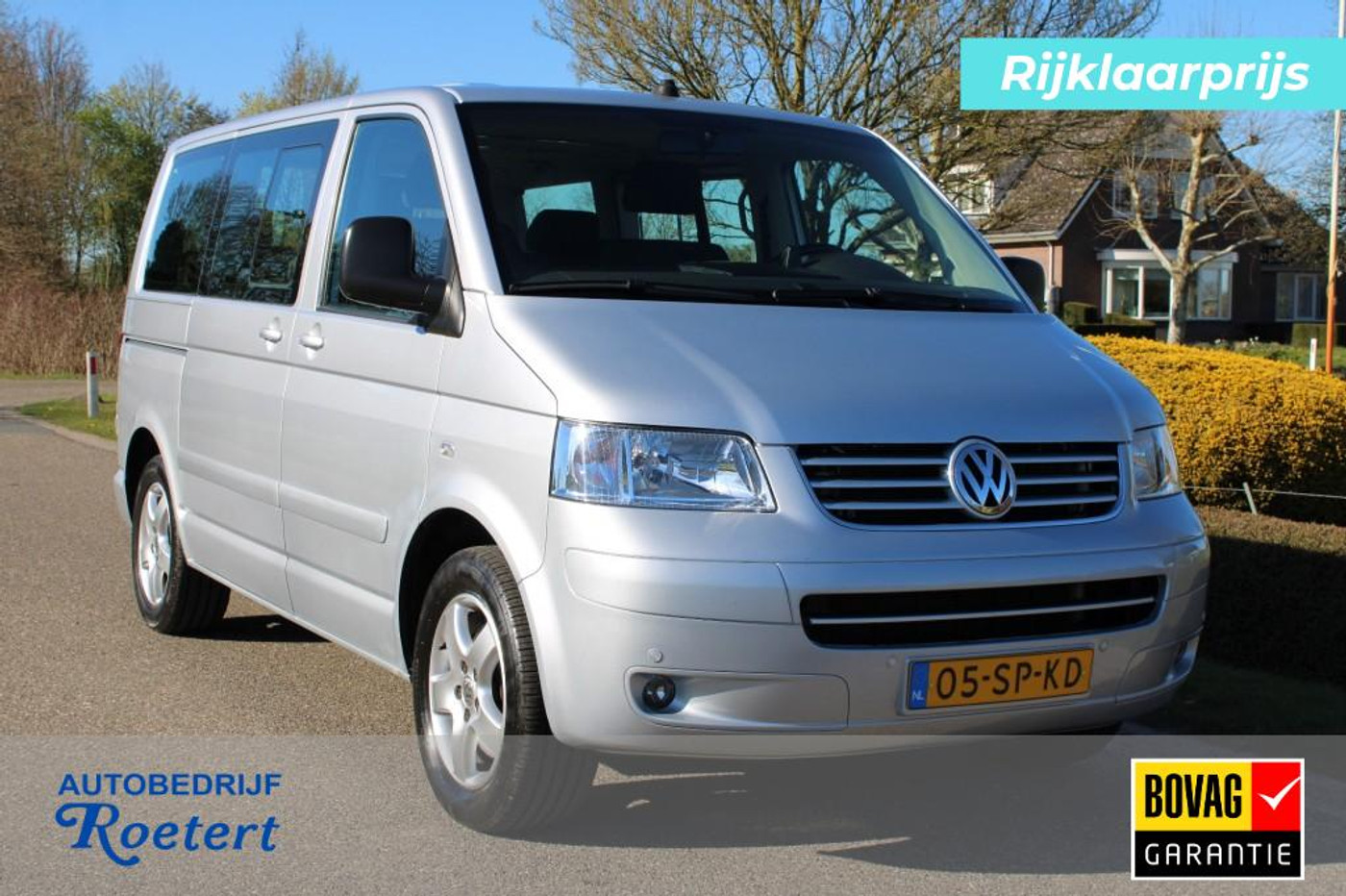 Volkswagen Multivan 3.2 V6 235pk 7-persoons Highline ECC/Cruise/PDC/Trekhaak 2006 - voorkant