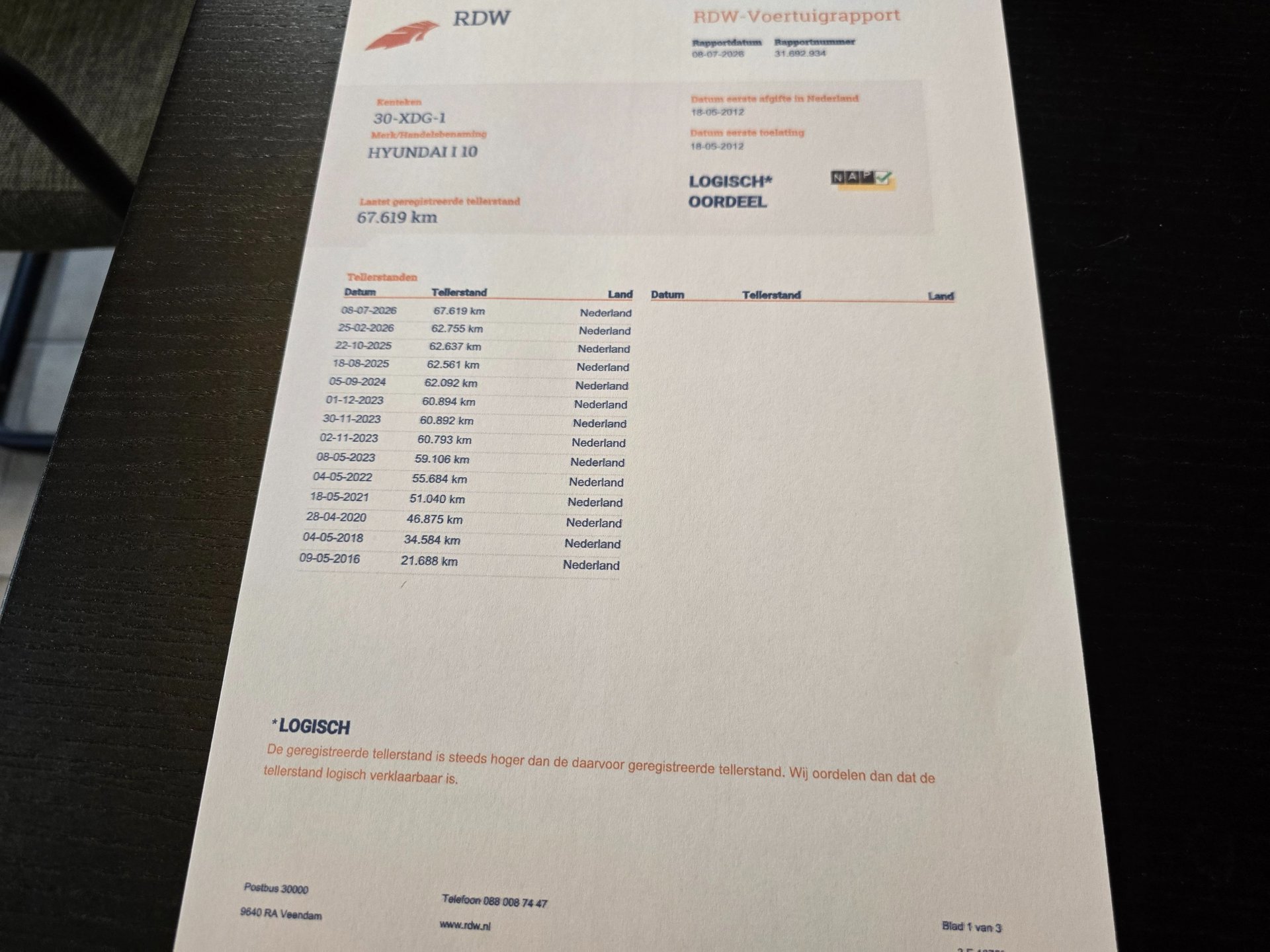 Foto van Hyundai I 10