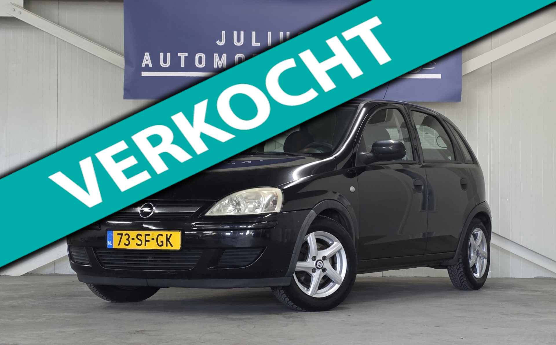 Opel Corsa-c 1.4-16V Essentia Airco 5DRS Nieuwe APK Elektr. Ramen Garantie! 2005 - voorkant
