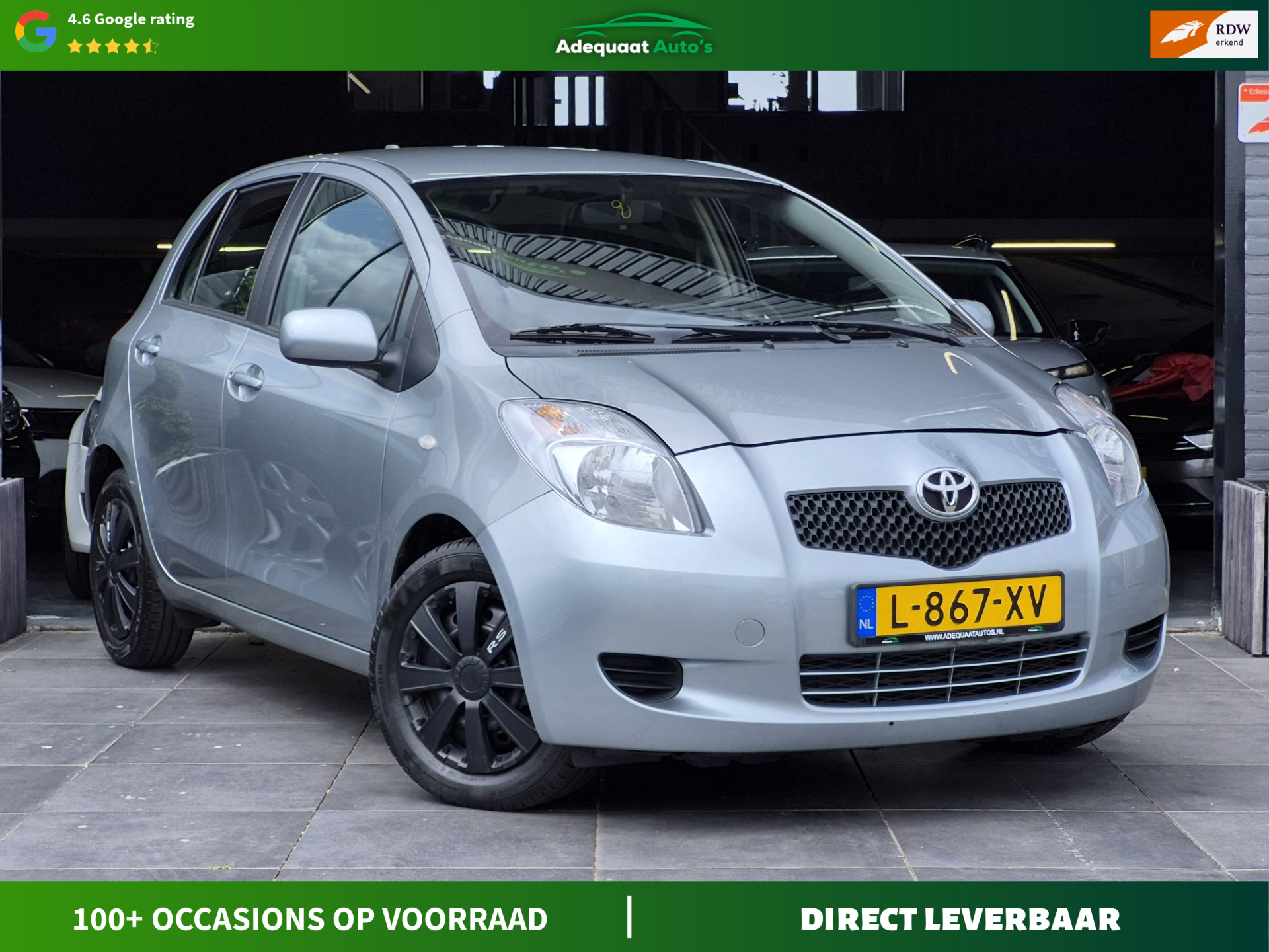Toyota Toyota Yaris 1.3 VVTi Terra|APK|Airco|5 Deuren|Elek. Ramen 2007 - voorkant