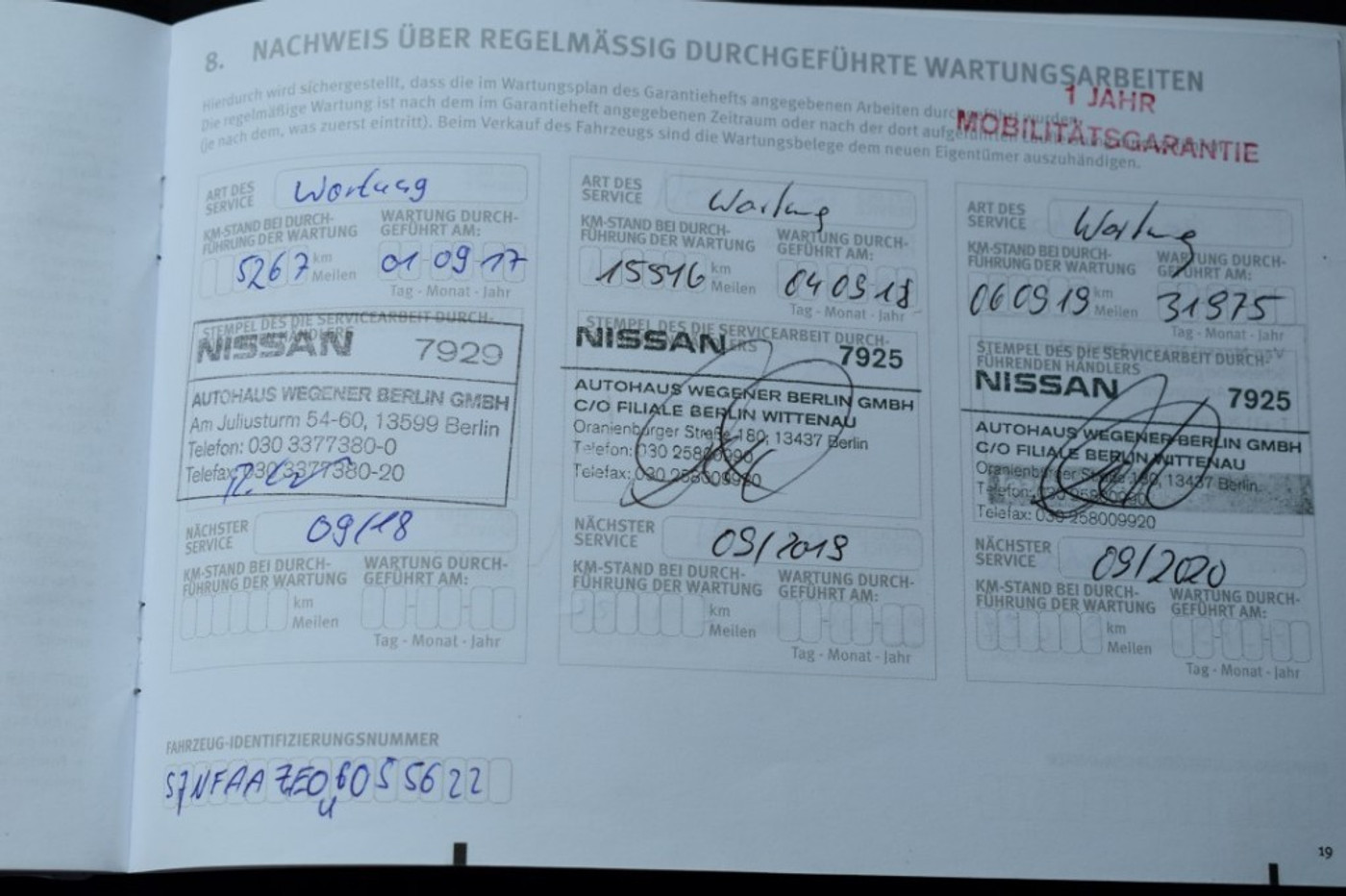 Foto van Nissan Leaf