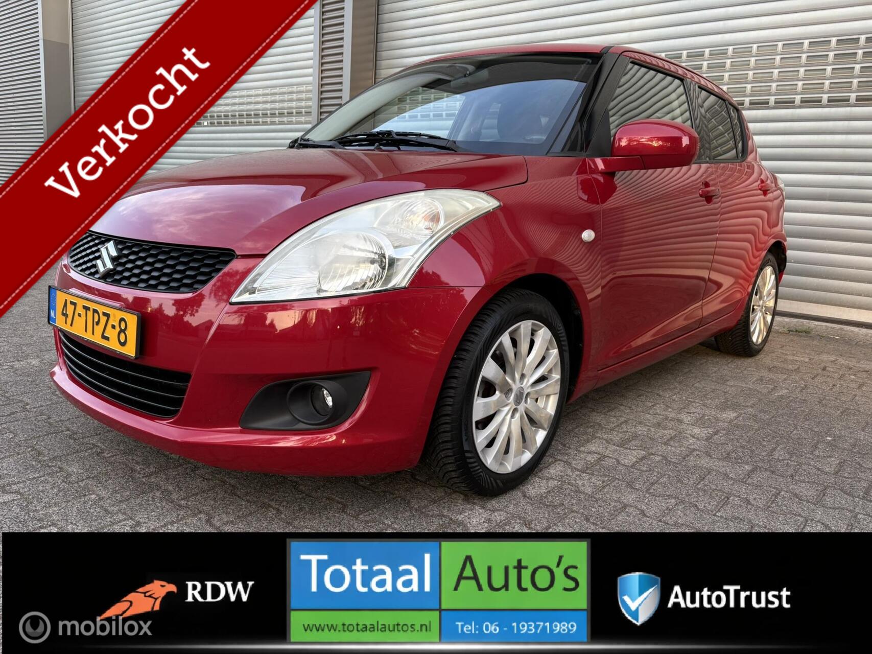 Suzuki Swift 1.2 Automaat*CRUISE*LM*STOELVERW*KEYLES*CIMA 2012 - voorkant