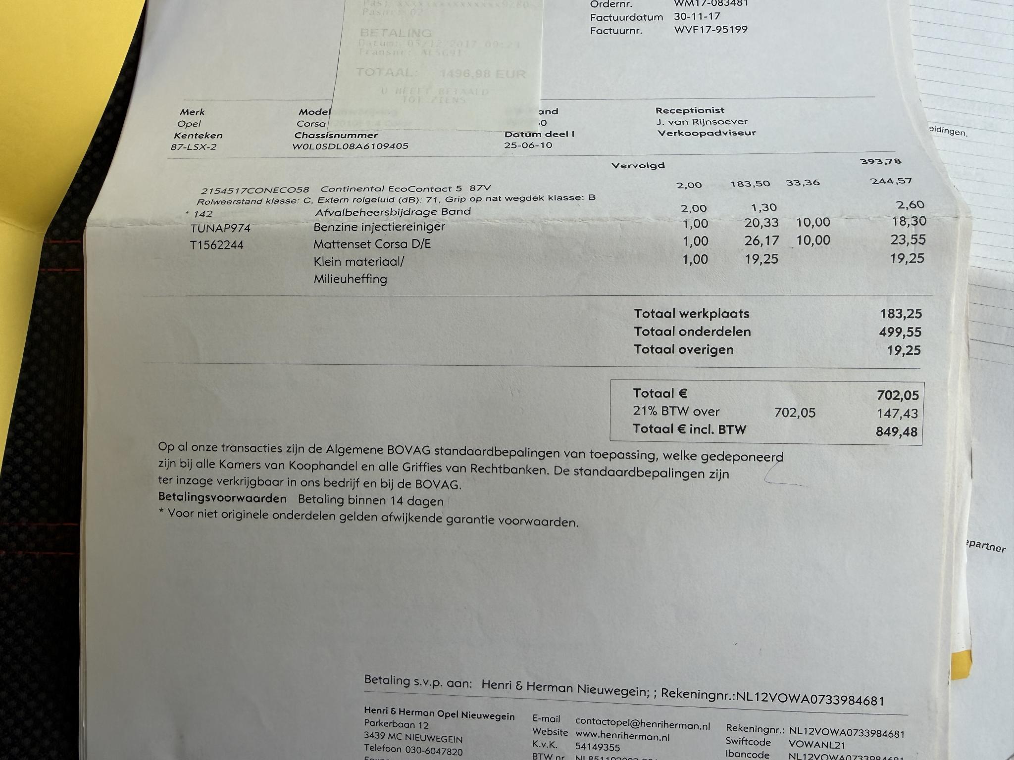 Foto van Opel Corsa