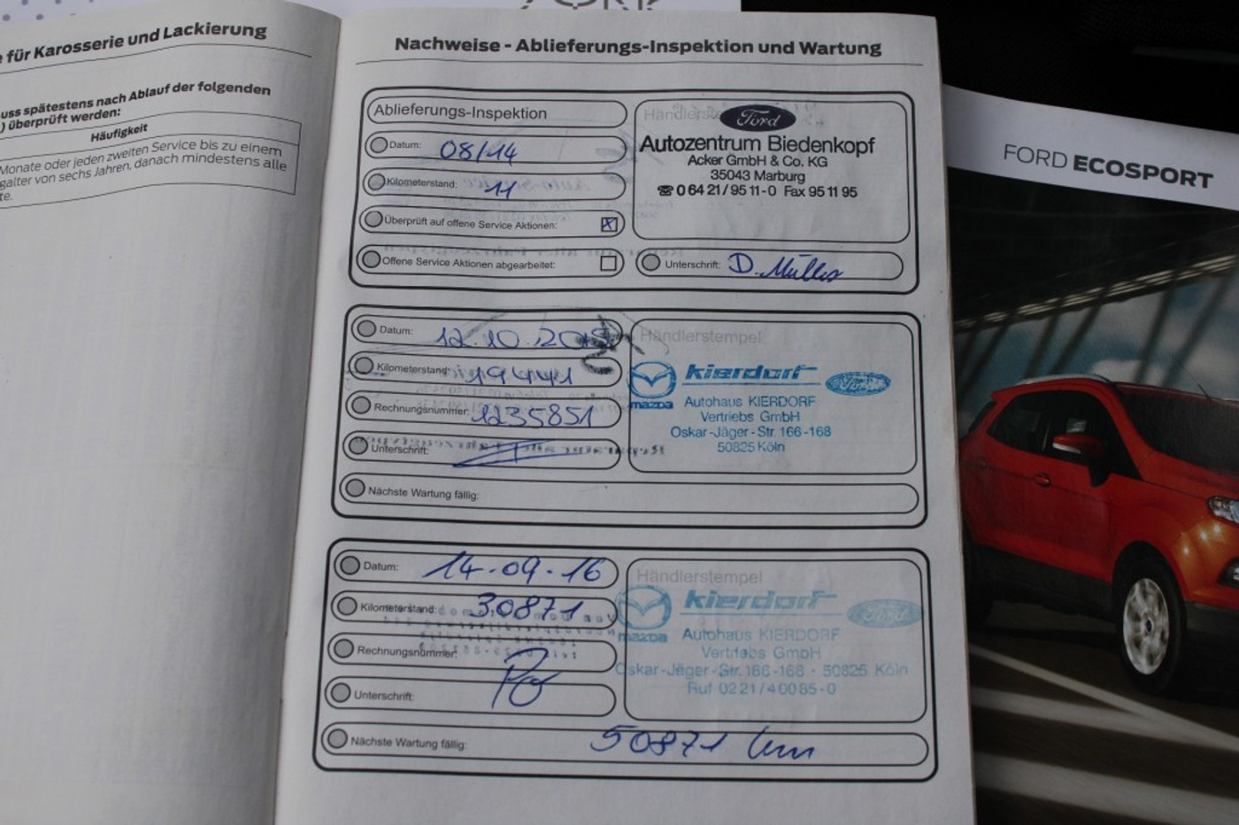 Foto van Ford Ecosport