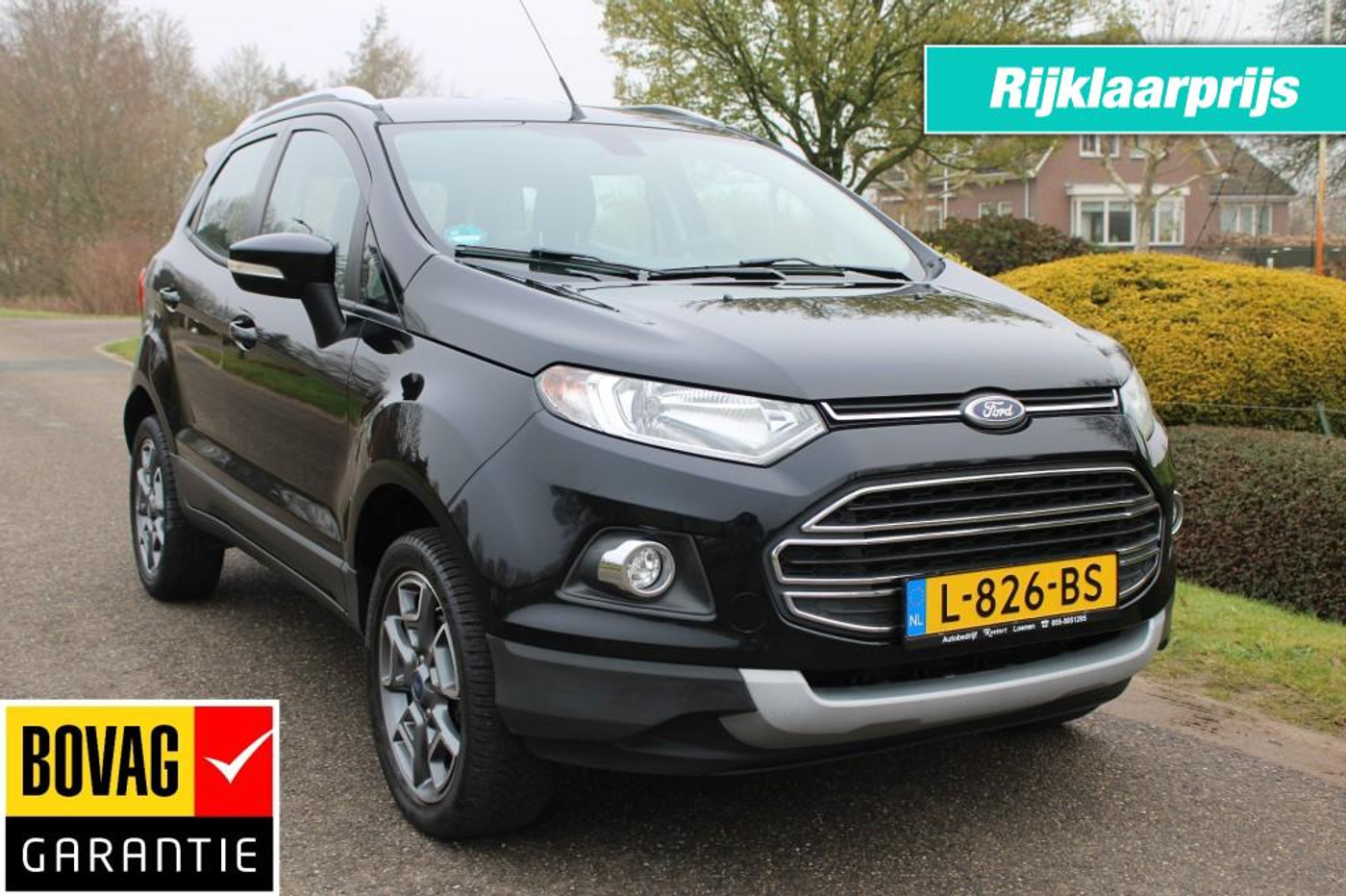 Ford Ecosport 1.0 125pk Titanium ECC/cruise/PDC/lichmet. velgen 2014 - voorkant