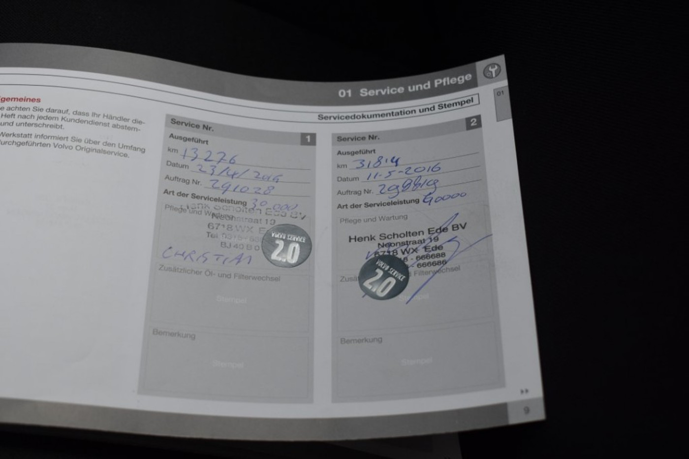 Foto van Volvo V40