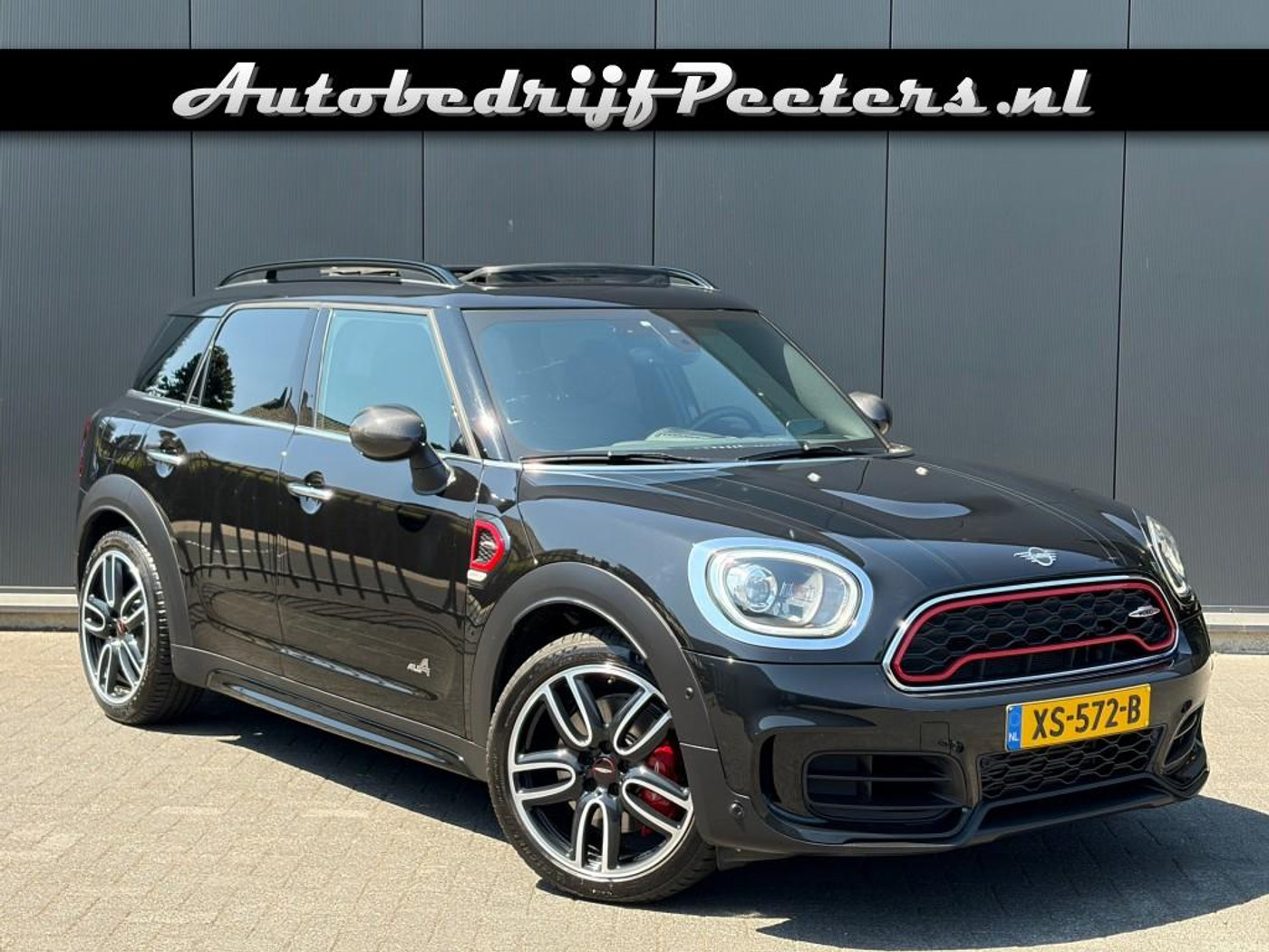 Mini Countryman JCW All4 2.0 JCW All4 Pano ACC Leder HUD H/K Camera Trekhaak 2018 - voorkant