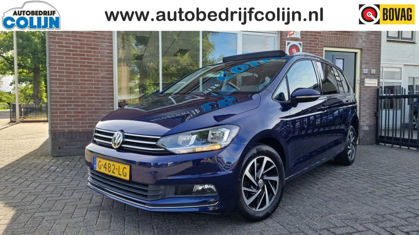 Volkswagen Touran 1.4 TSI Highline 7p, Panorama dak, Automaat 2018 - voorkant