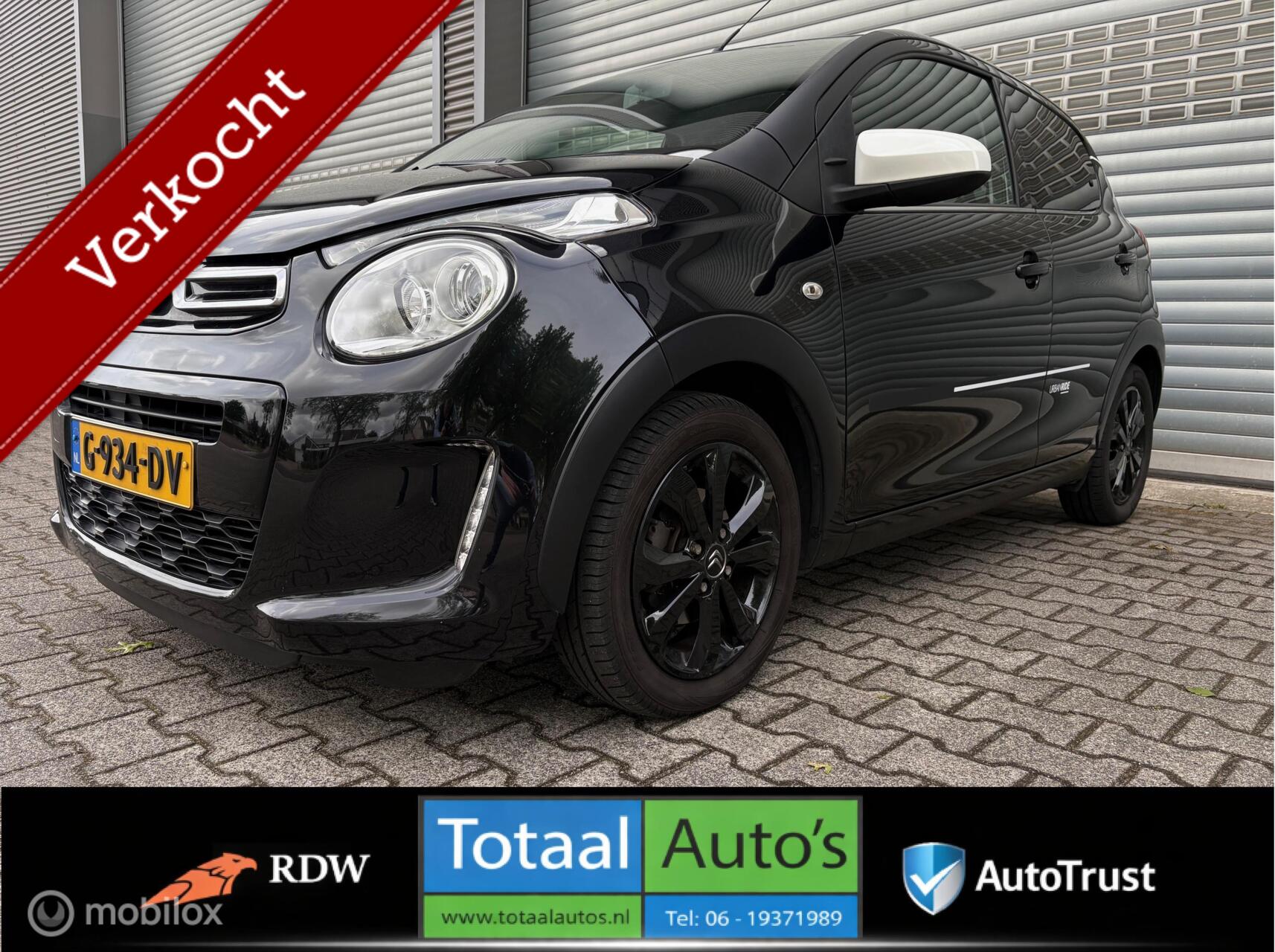 Citroen C1 1.0 VTi Urban Ride*SPECAILE EDITIE*APPLE/ANDROD 2019 - voorkant