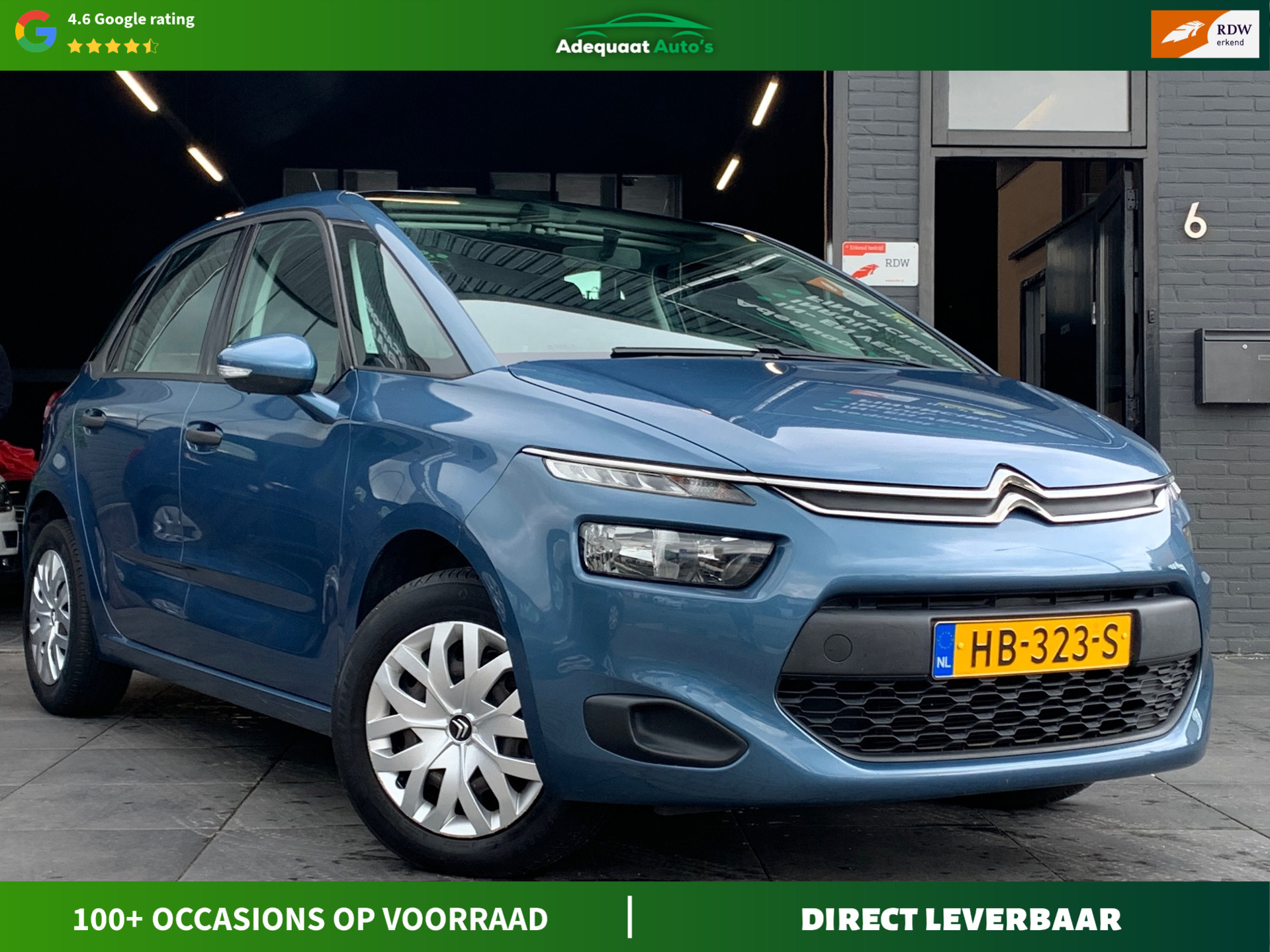 Citroen C4 Picasso 1.2 PureTech|1e eig|NAP|Cruise|PDC|Airco 2015 - voorkant