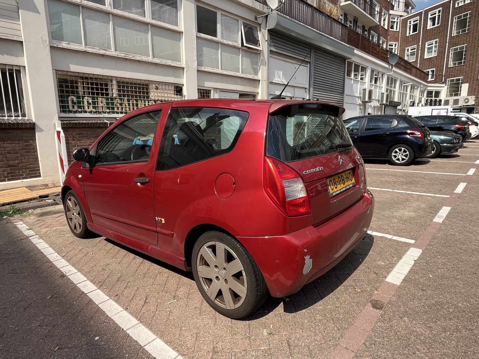Inspectiefoto van Citroen C2