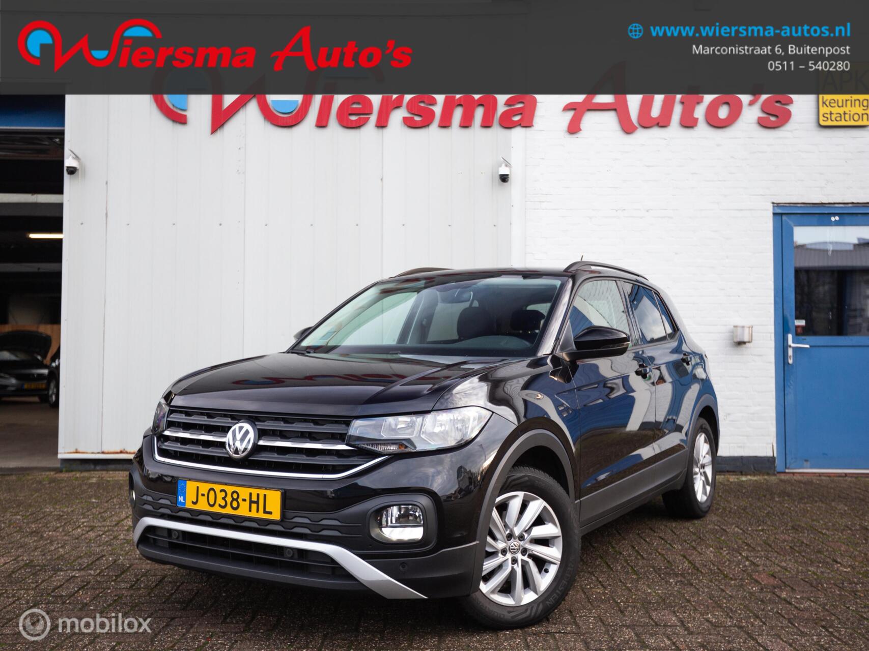 Volkswagen T-cross 1.0 TSI Life|Carplay|Adapt.cruise|Clima|Navi 2020 - voorkant