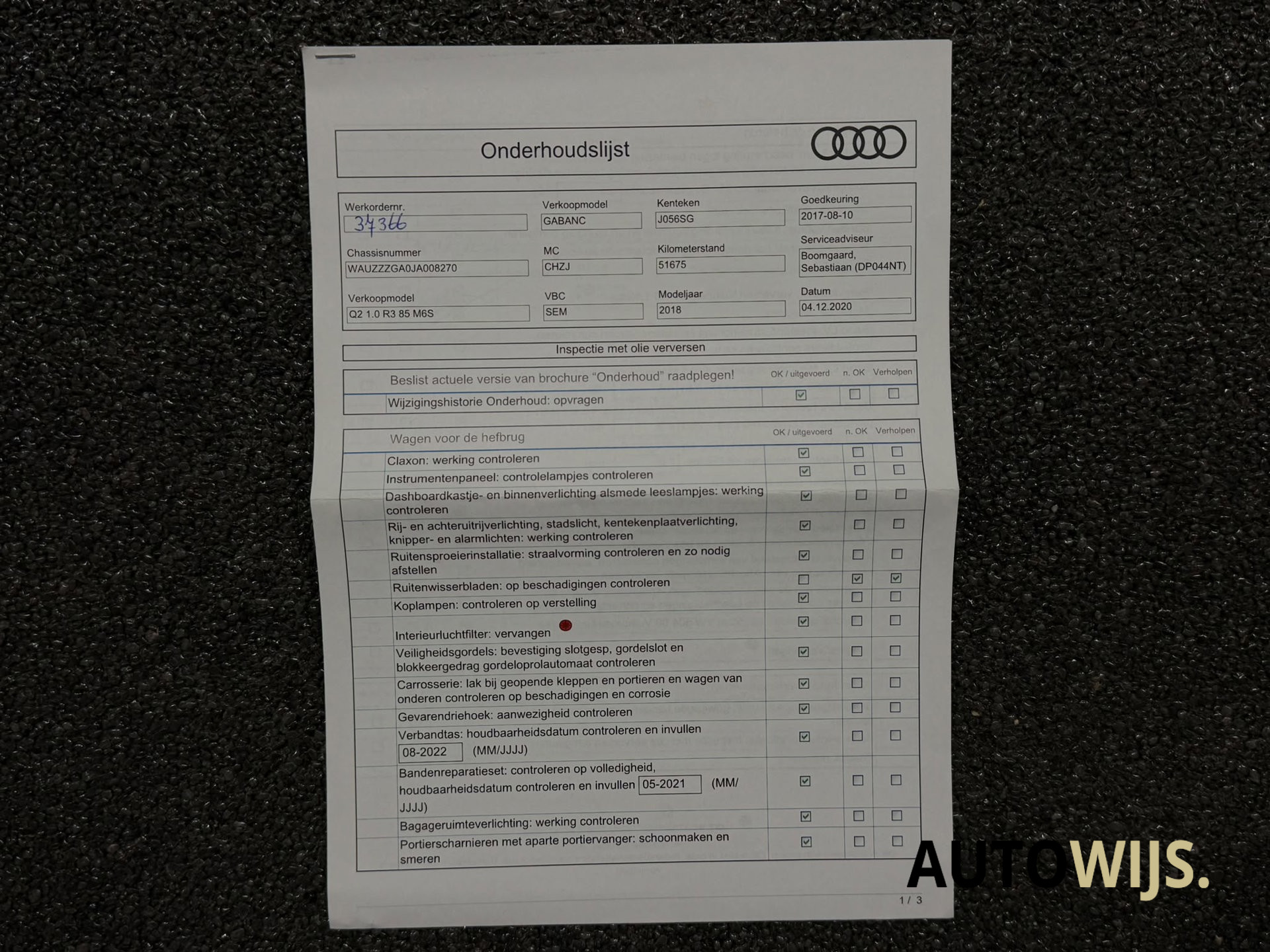 Foto van Audi Q2
