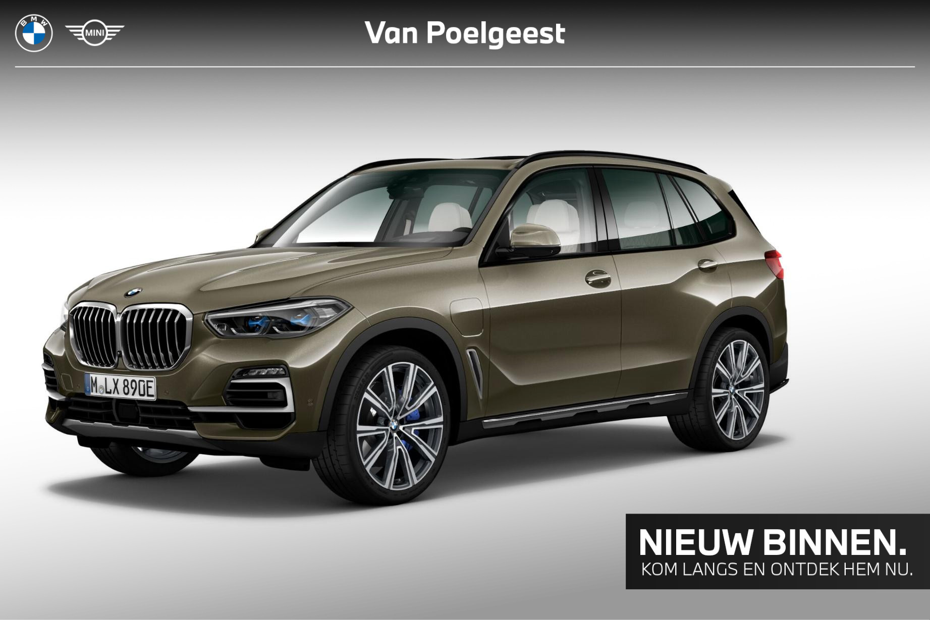 BMW X5 Xdrive45e xDrive45e High Executive 2020 - voorkant