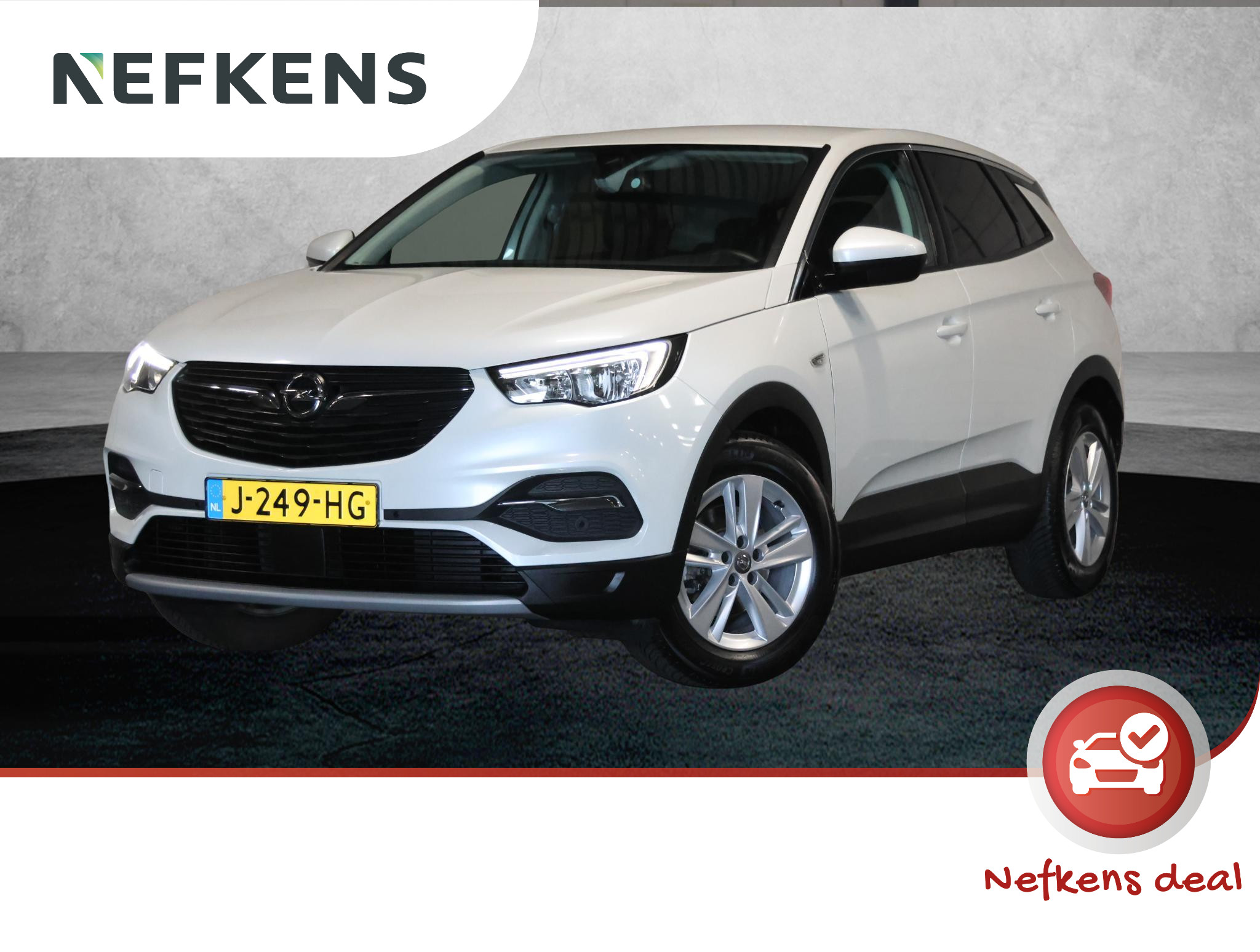 Opel Grandland X 1.2 130PK Turbo Business Executive 2020 - voorkant