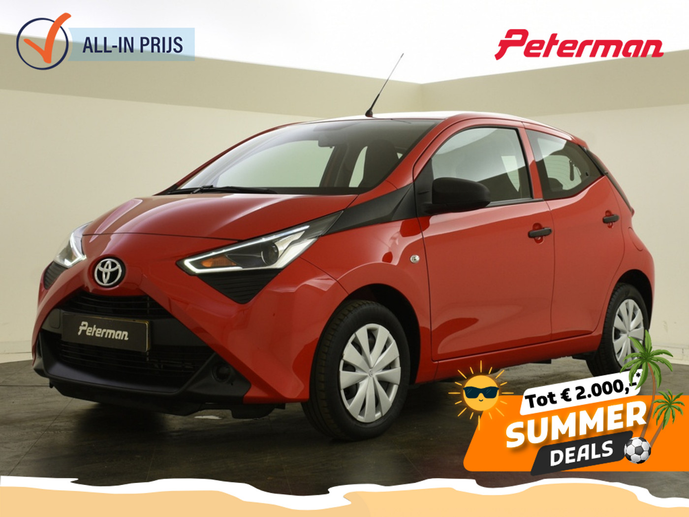 Toyota Toyota Aygo 1.0 VVT-i x-fun | DAB | Airco | Cruise control | 2021 - voorkant