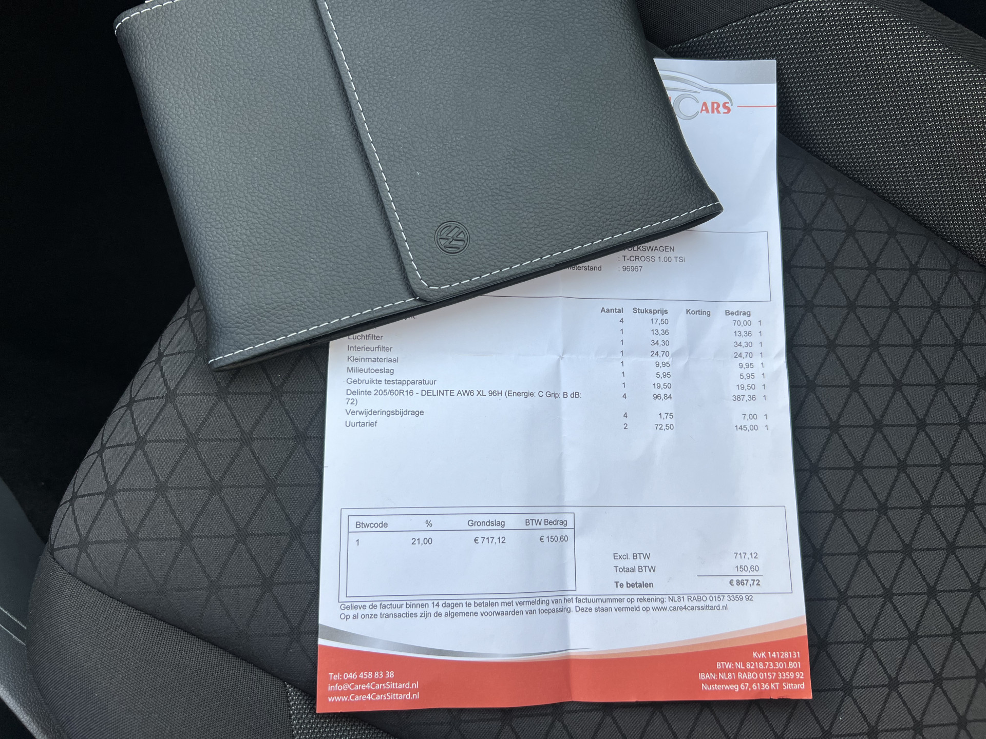 Foto van Volkswagen T-cross