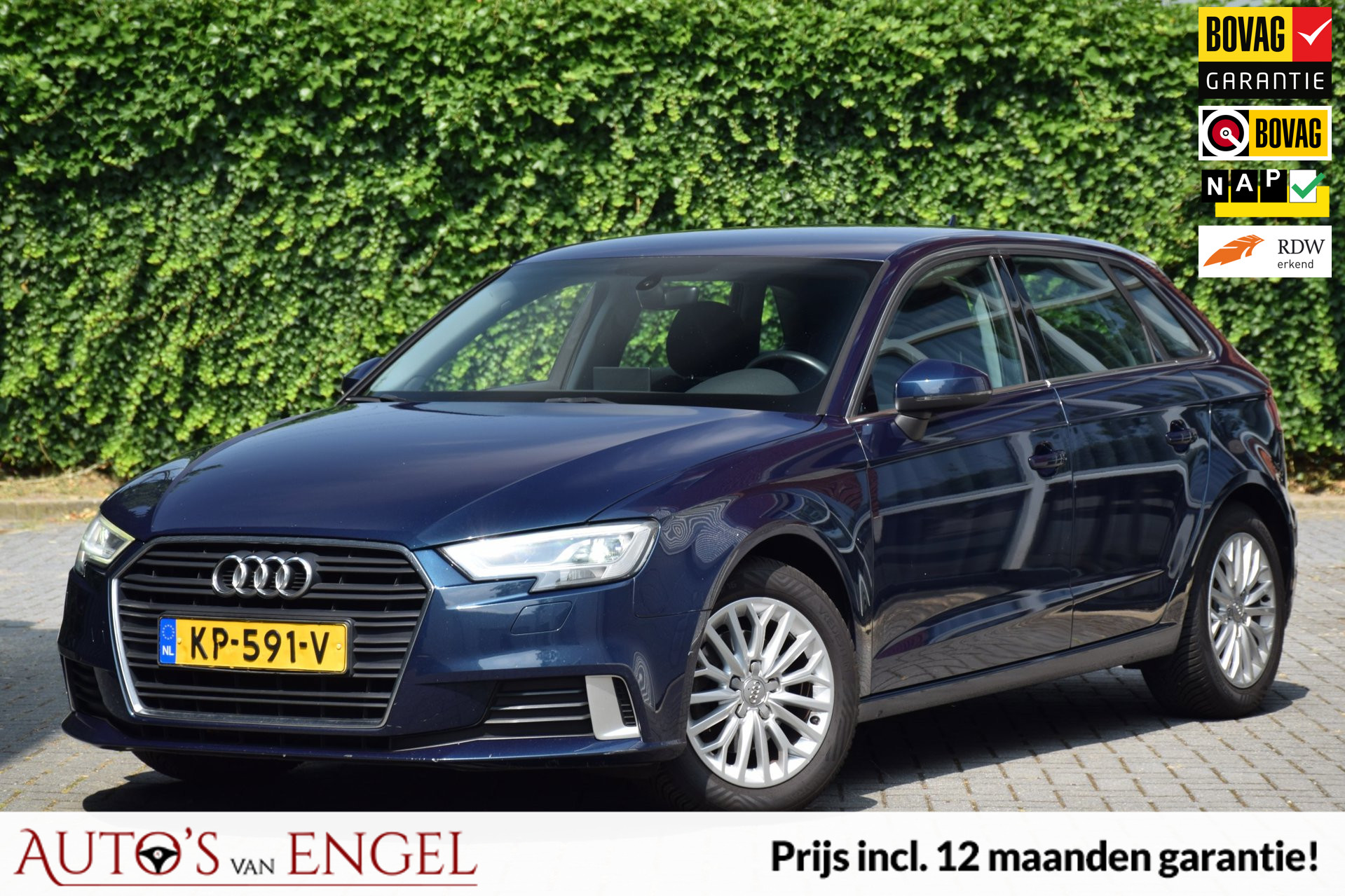 Audi A3 Sportback 1.0 TFSI Sport Lease Edition/Goed onderhouden/Garantie 2017 - voorkant
