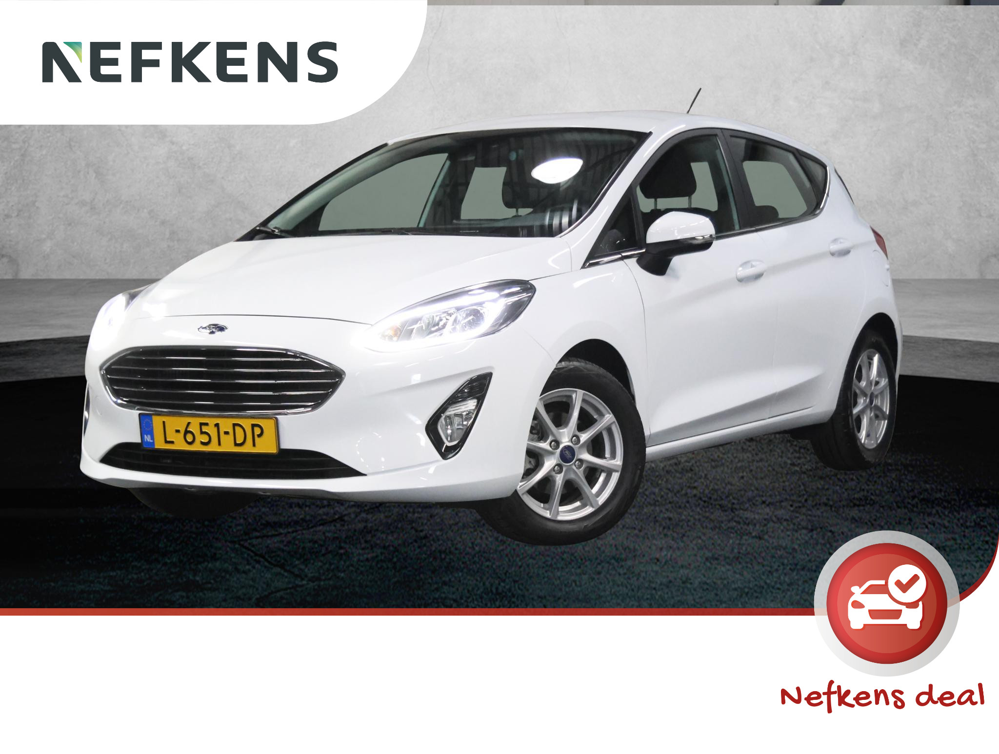 Ford Fiesta 95PK Titanium 2021 - voorkant