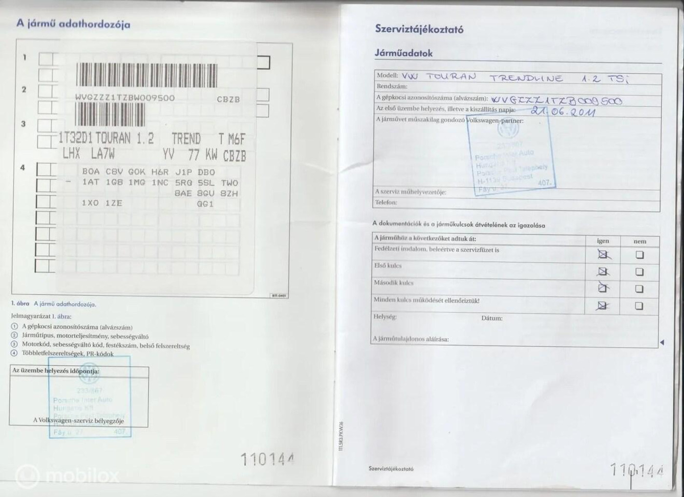 Foto van Volkswagen Touran