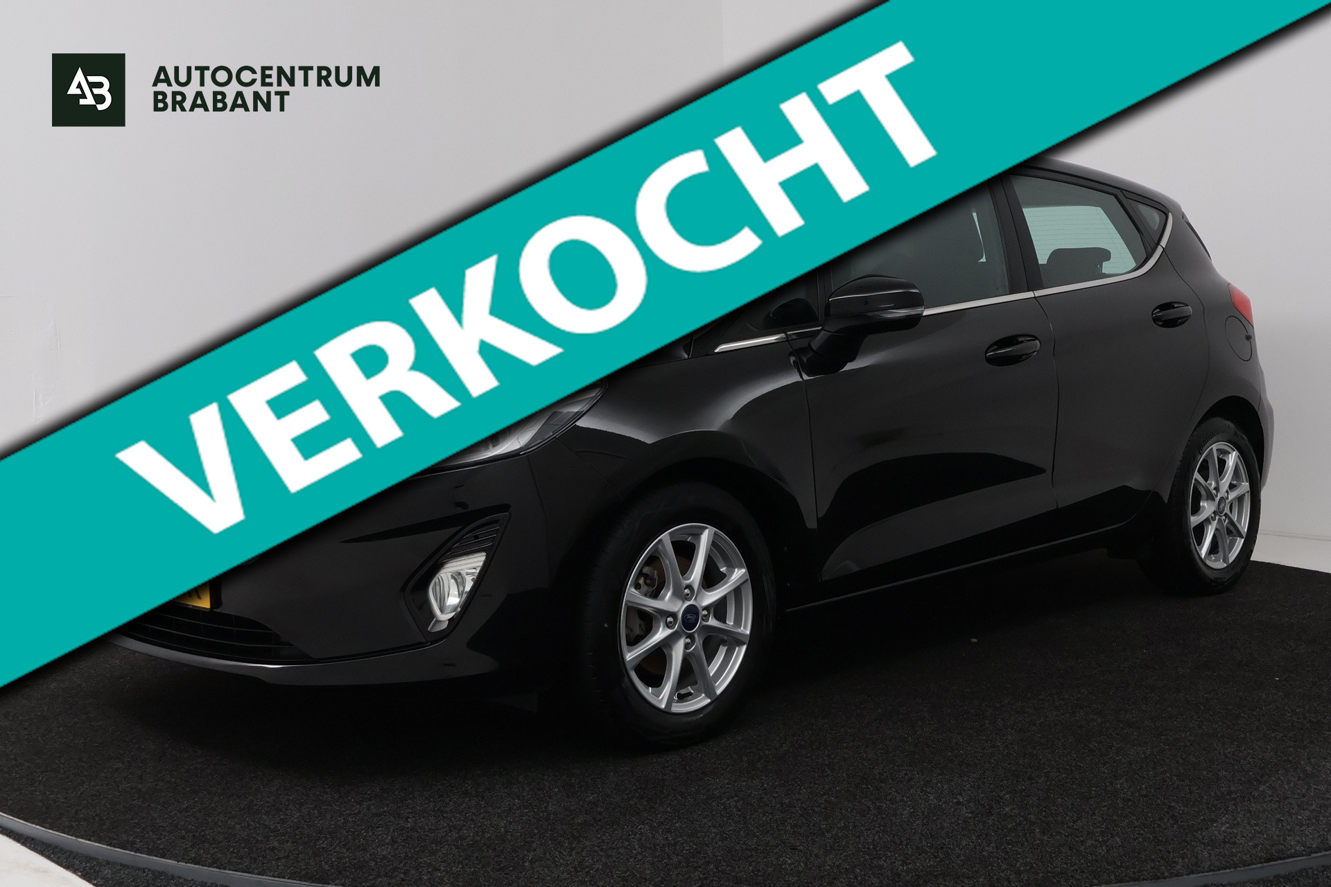 Ford Fiesta 1.0 EcoBoost Titanium (NAVIGATIE, CLIMA, PARKEERSENSOREN, 1e EIGENAAR, GOED ONDERHOUDEN) 2021 - voorkant