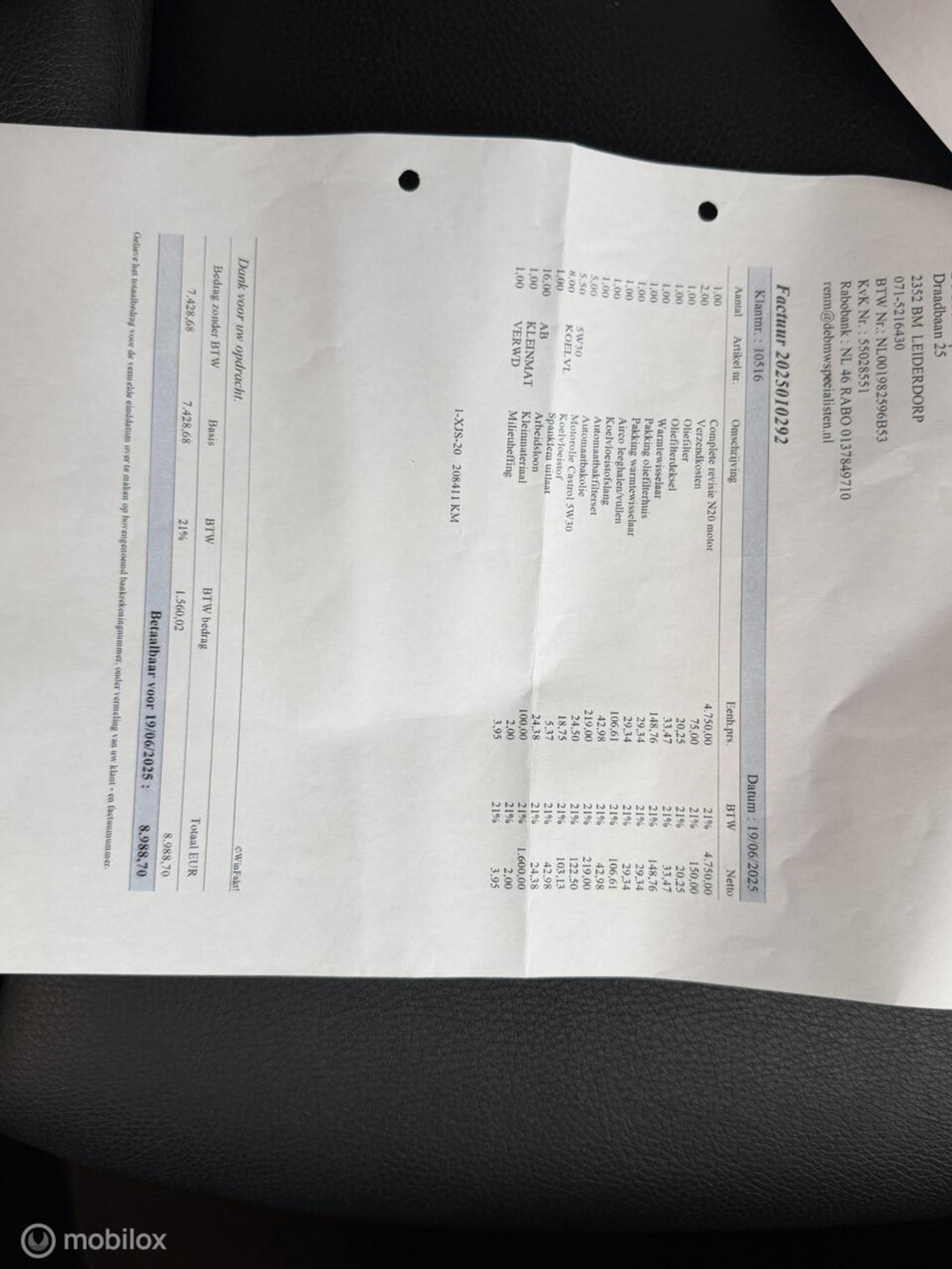 Foto van BMW 520i