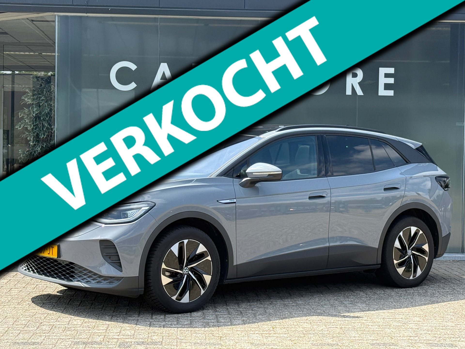 Volkswagen Id.4 Pro 150 KW Pro 77 kWh 94% soh Matrix|Pano|Camera|Dealer Onderhouden 2021 - voorkant