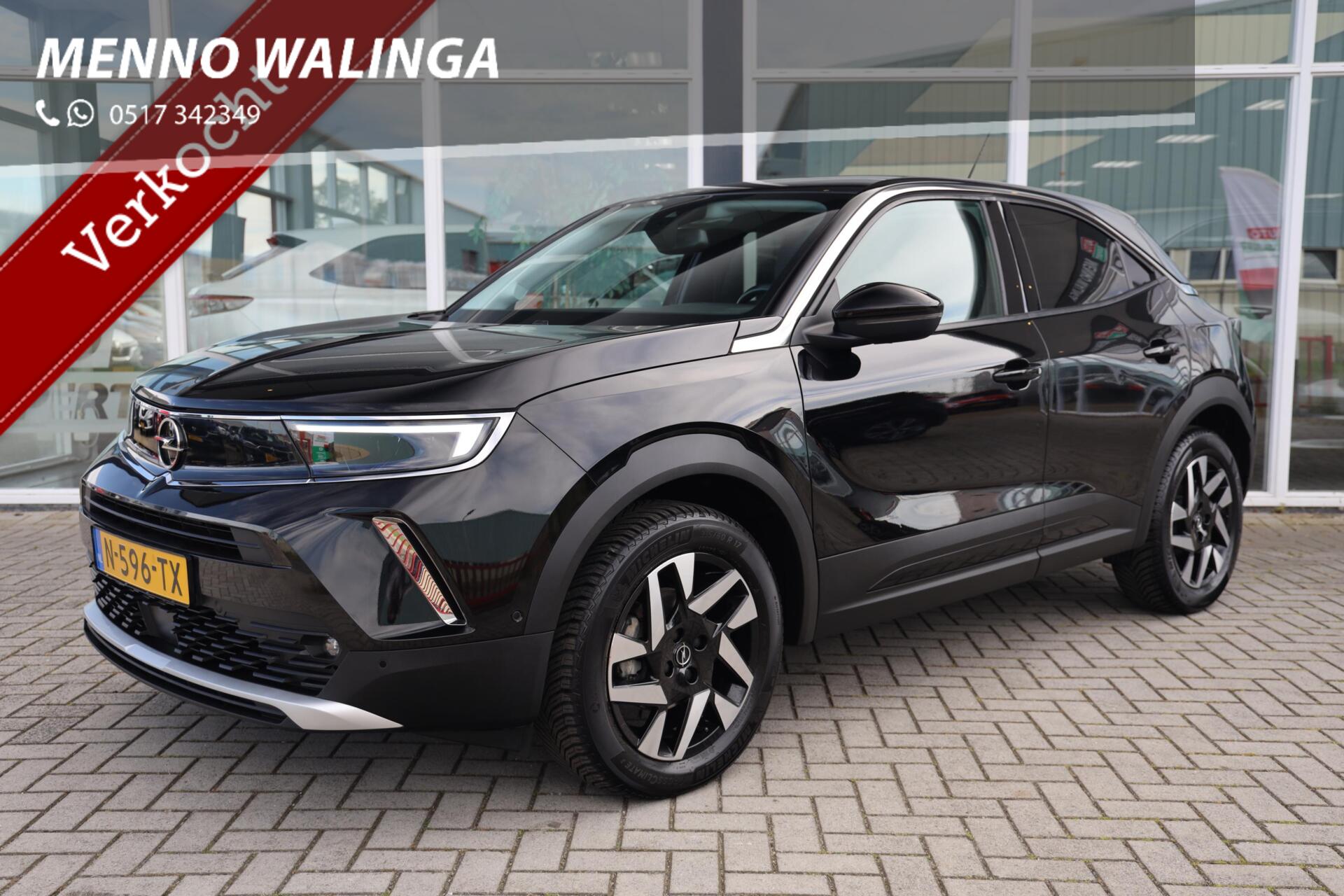 Opel Mokka 1.2 Turbo Business Elegance|Automaat!|ACC|Camera|Apple carplay/Android auto| 2022 - voorkant