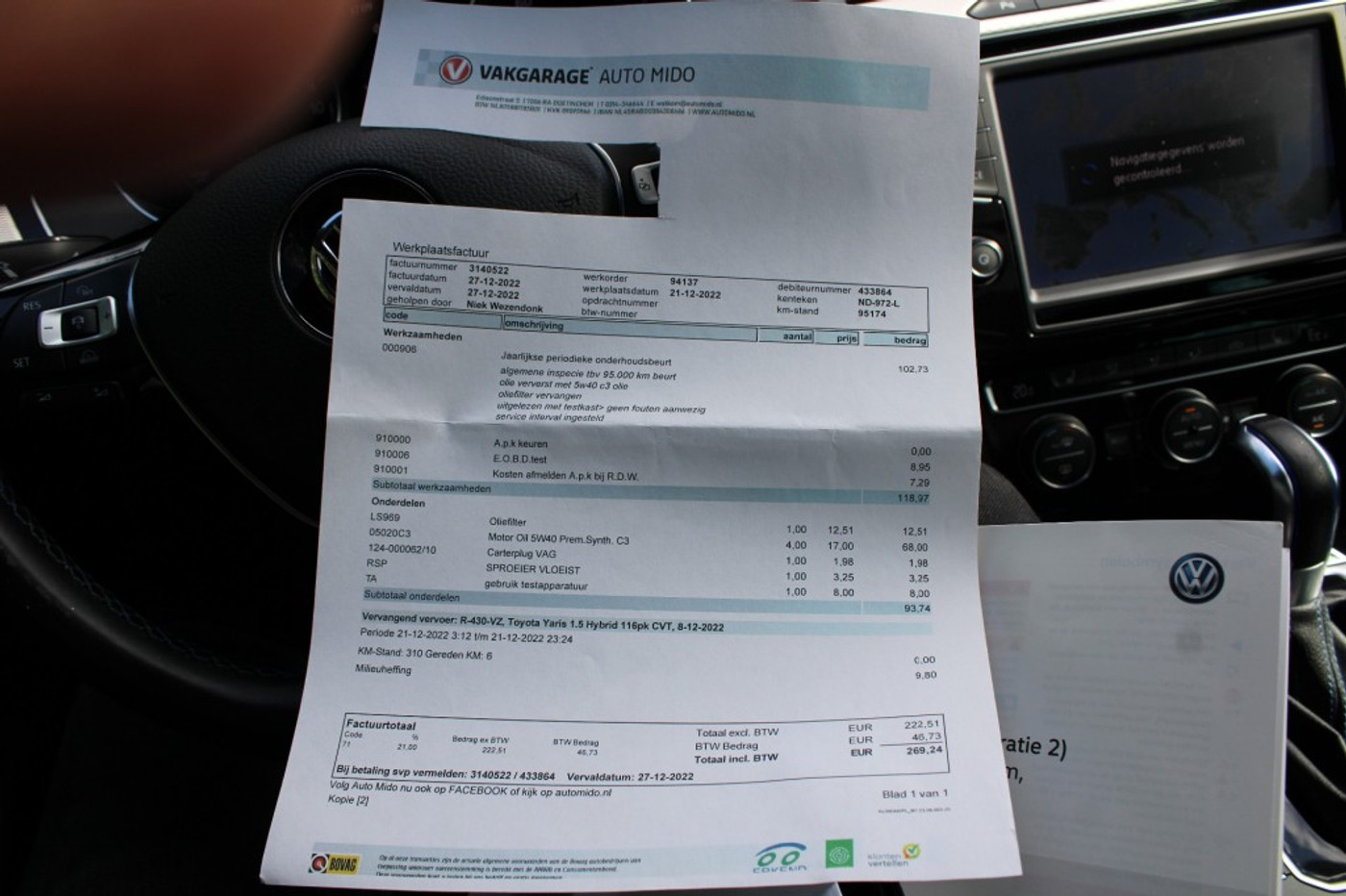 Foto van Volkswagen Passat