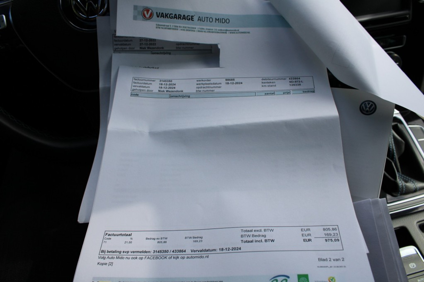 Foto van Volkswagen Passat
