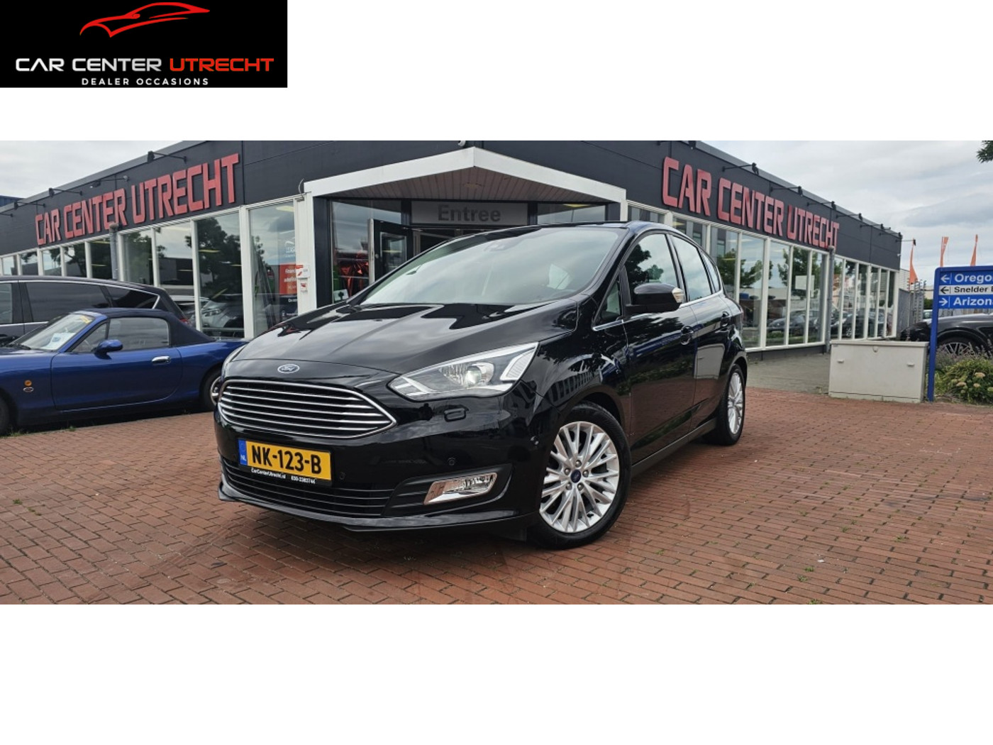 Ford C-max 1.5 Titanium | trekhaak | automaat | apple carplay | 2016 - voorkant