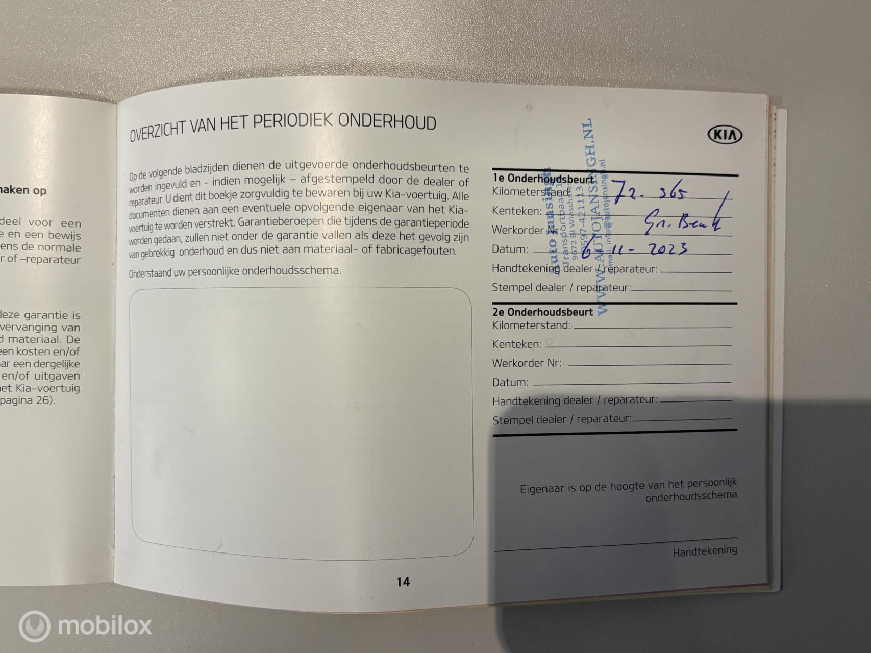 Foto van Kia Picanto