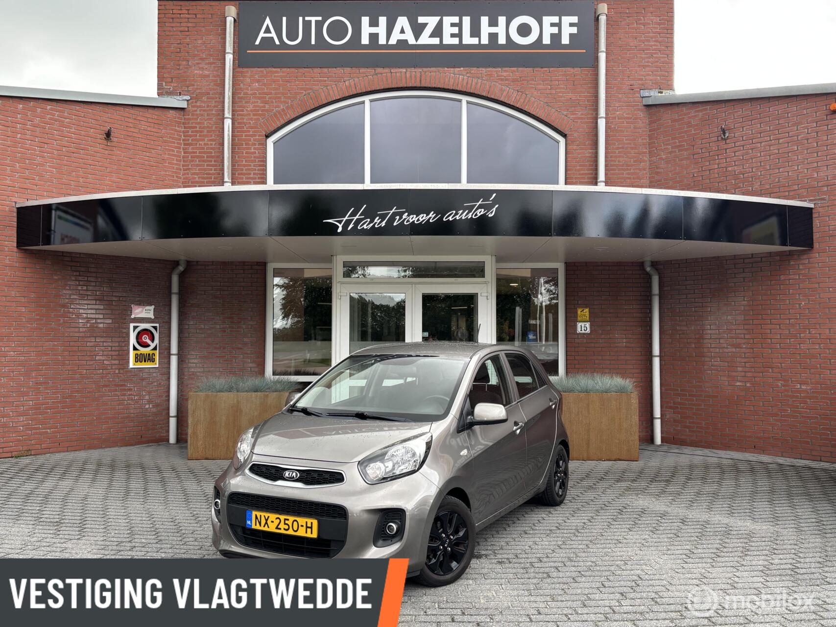 Kia Picanto 1.0 CVVT EconomyPlusLine | Camera | Navi | LM velgen | 2017 - voorkant