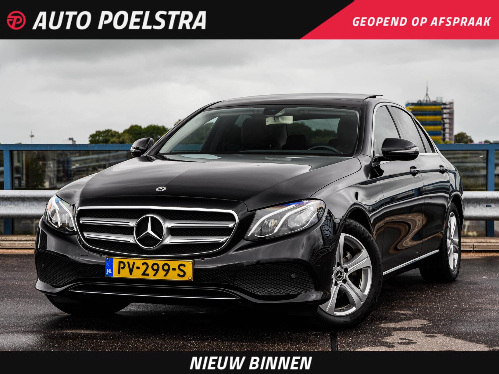 Mercedes-Benz E 200 D 200 d Business | Panoramadak | Widescreen | Leder | Sfeerverlichting | Stoelverwarming | ECC | LED | Dealeronderhouden 2017 - voorkant