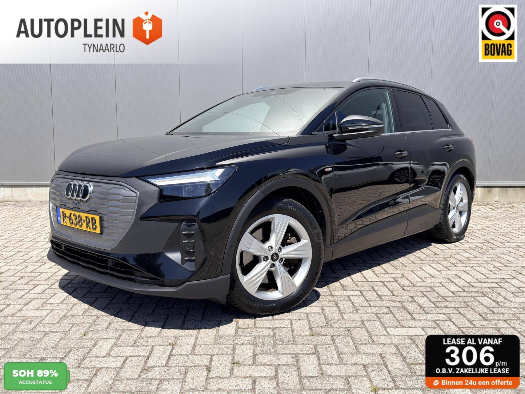 Audi Q4 45 E-tron 45 quattro Edition 77 kWh 1e eig|Trekhaak|Dealer OH| 2022 - voorkant