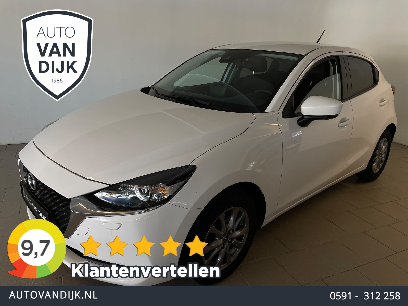Mazda 2 1.5 Skyactiv-G Comfort 2022 - voorkant