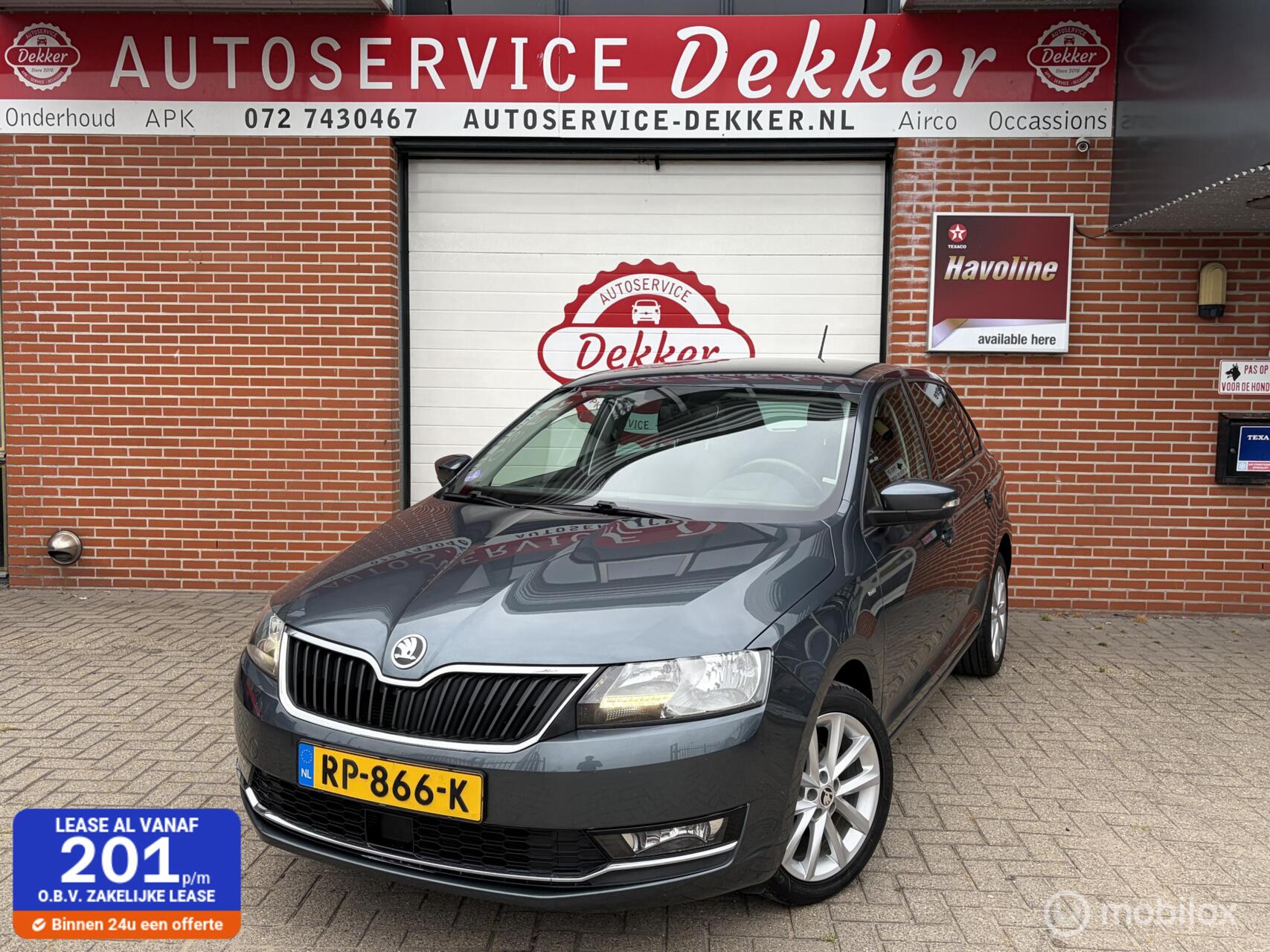 Skoda Rapid 1.0 TSI Greentech Drive 2018 - voorkant