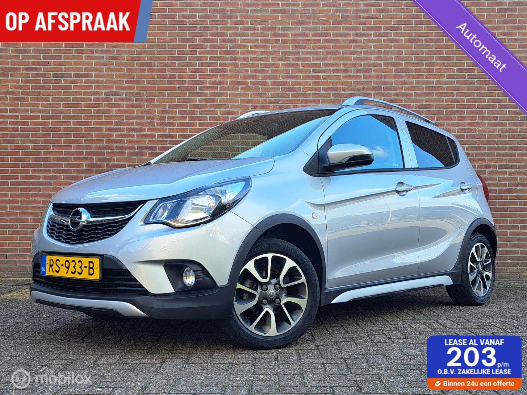 Opel Karl 1.0 Rocks Online Edition/NAVI/AUTOMAAT 2018 - voorkant
