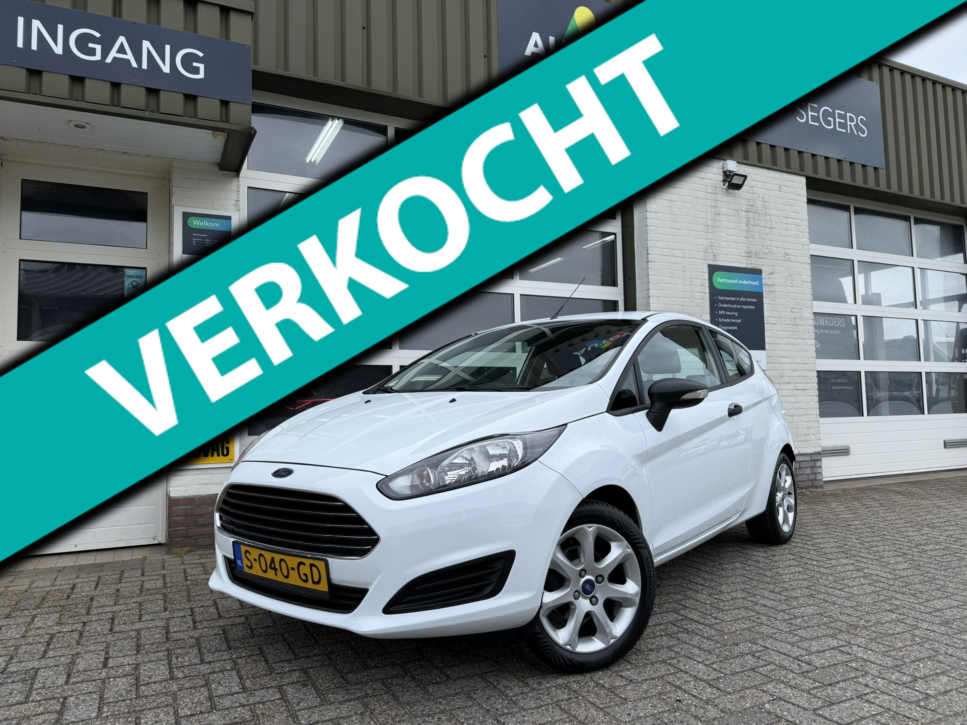 Ford Fiesta 1.25|Airco|Goed onderhouden| 2015 - voorkant
