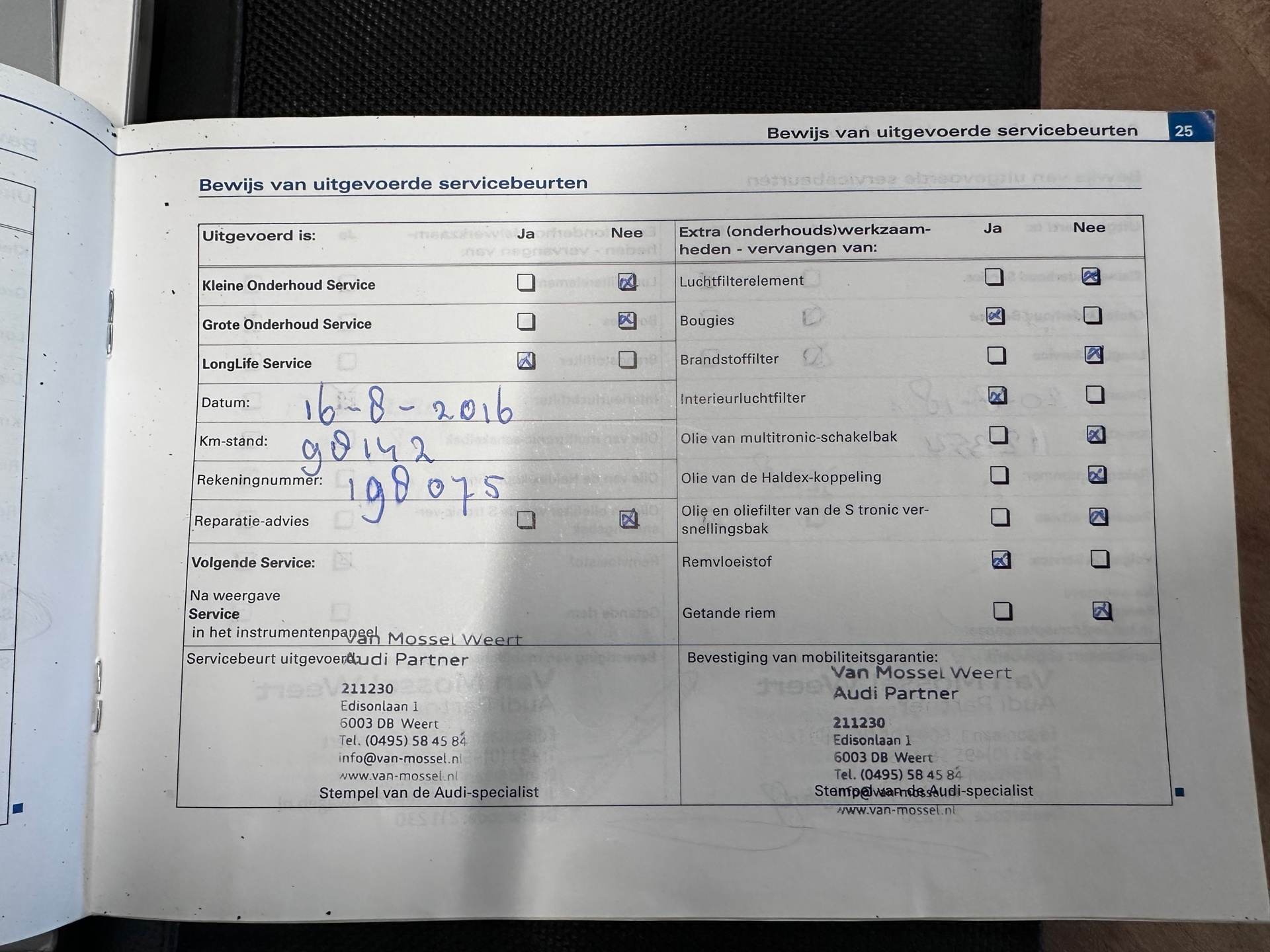 Foto van Audi TT