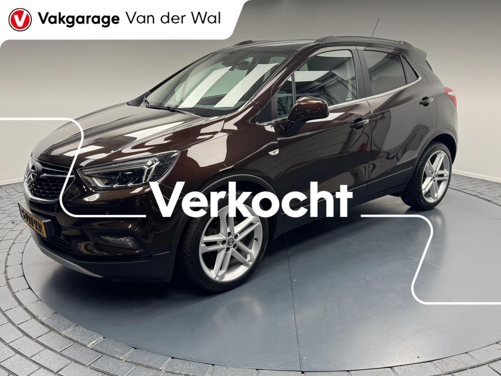 Opel Mokka X 1.4i Turbo Navigatie-Cr.contr-Clima-Carplay-Camera-Stoel/Stuurverwarming-Parkeersensoren-Lm19''velgen-Leder-LED 2017 - voorkant
