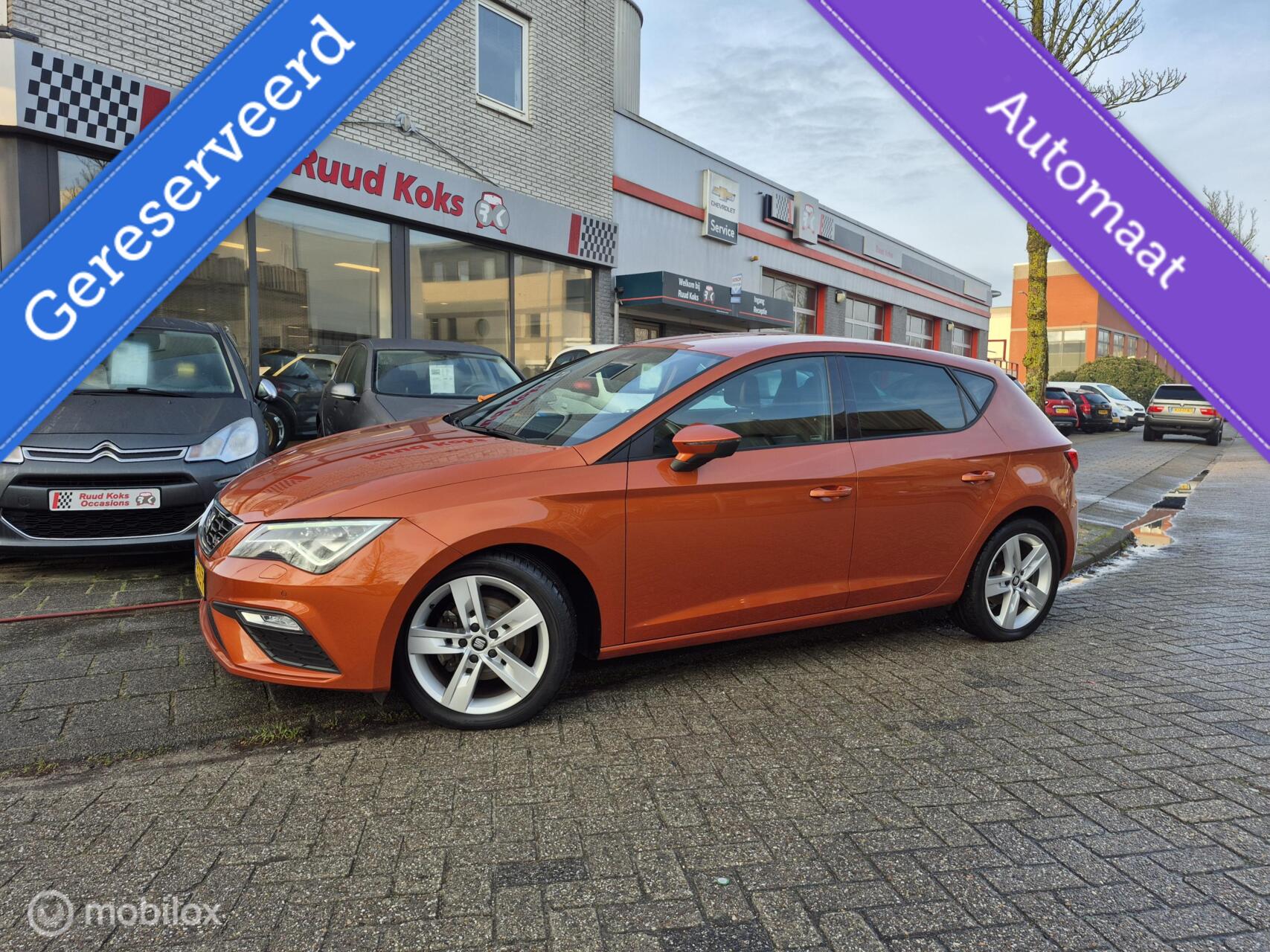 Seat Leon 1.4 ECOTSI FR INTENSE / NAP / Virtual Cockpit / Stoelverwarming / 2018 - voorkant