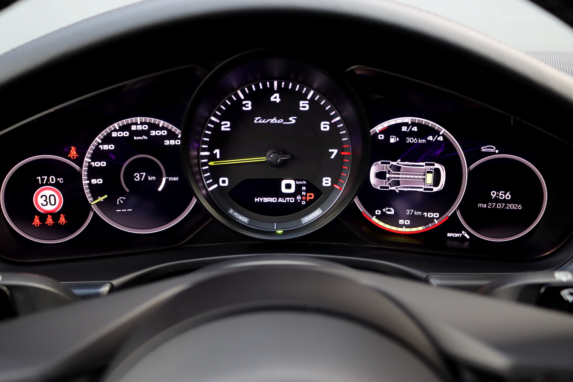 Foto van Porsche Panamera Turbo S E-hybrid