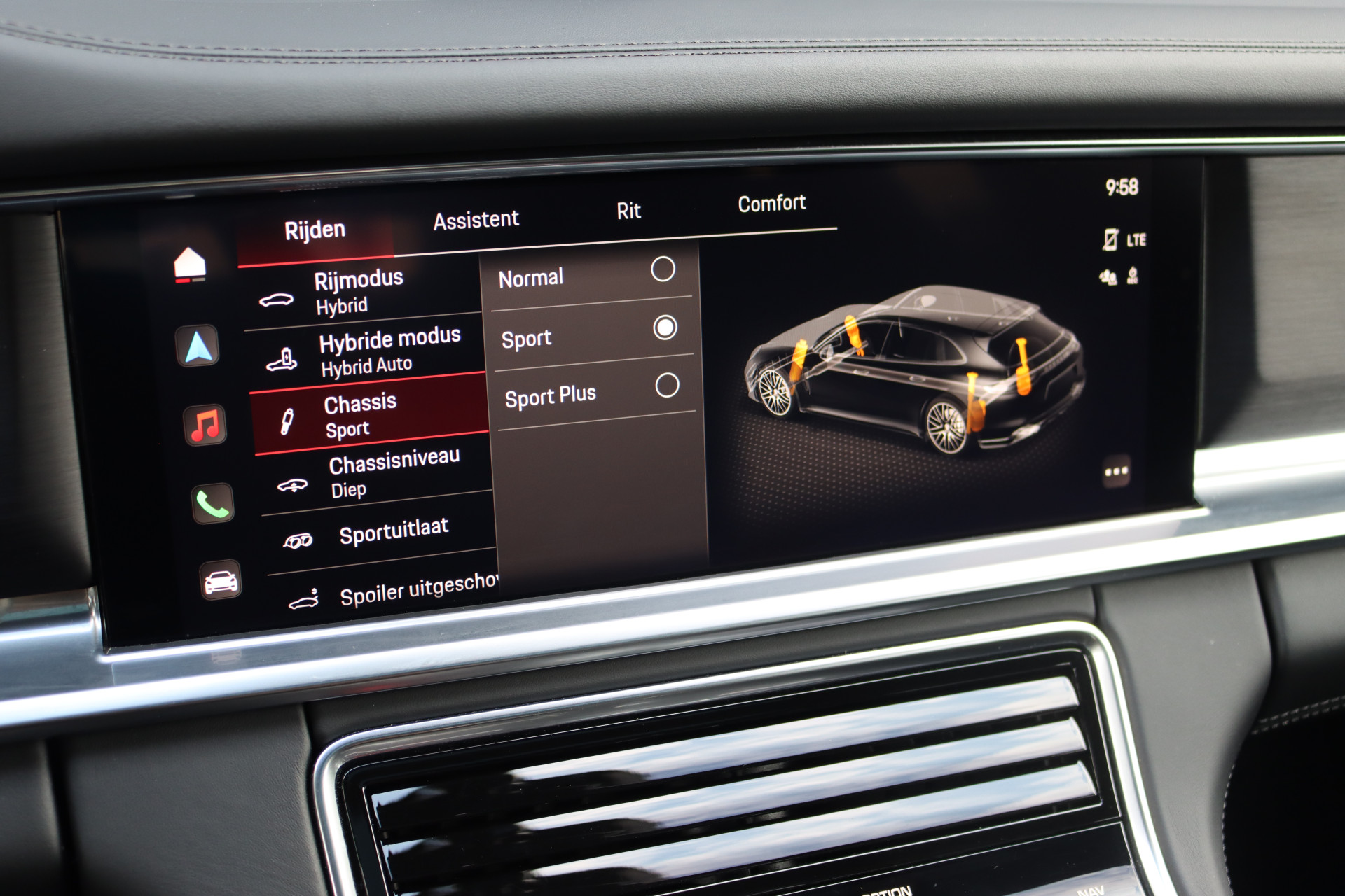 Foto van Porsche Panamera Turbo S E-hybrid
