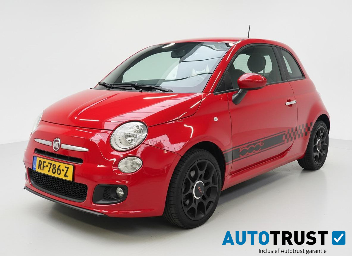Fiat 500 1.2 Sport AIRCO DIGITAAL DASHBOARD 2014 - voorkant