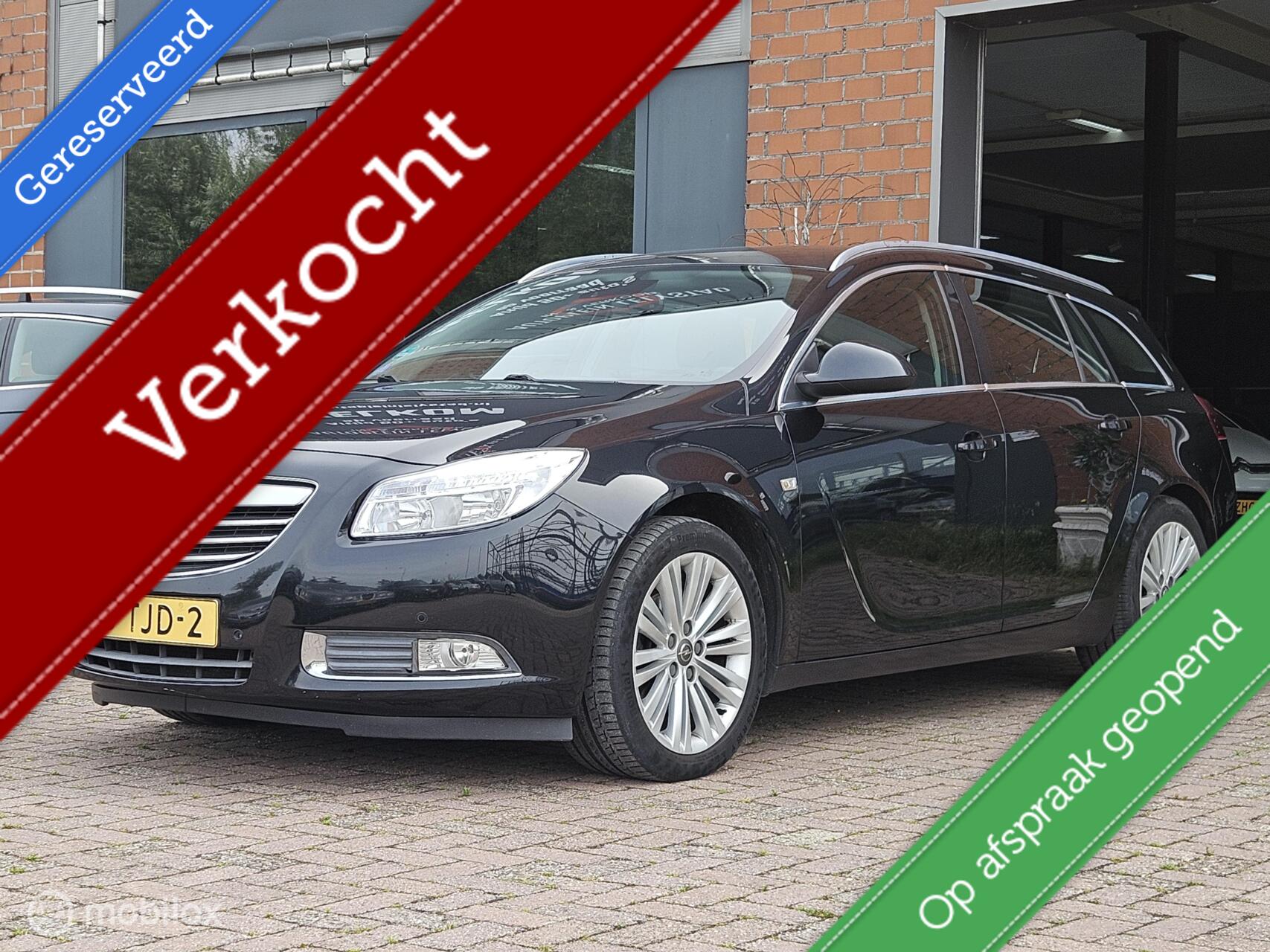 Opel Insignia Sports Tourer SW 1.4 Turbo EcoFLEX Business Edition 2012 - voorkant